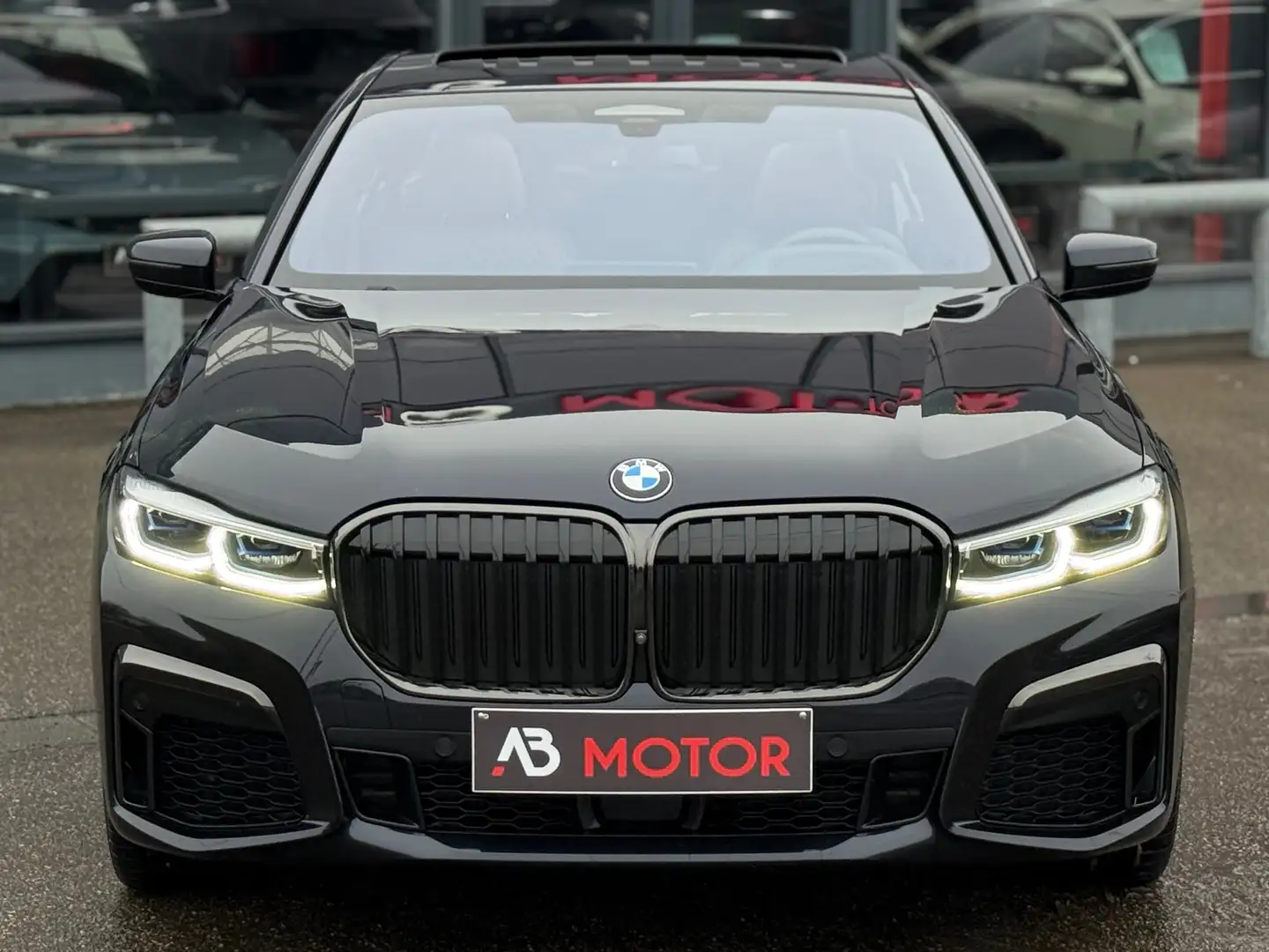 BMW 745 eAS PHEV PACK M ACC CAM 360° SOFCLOSE KEYLESS Noir - 2