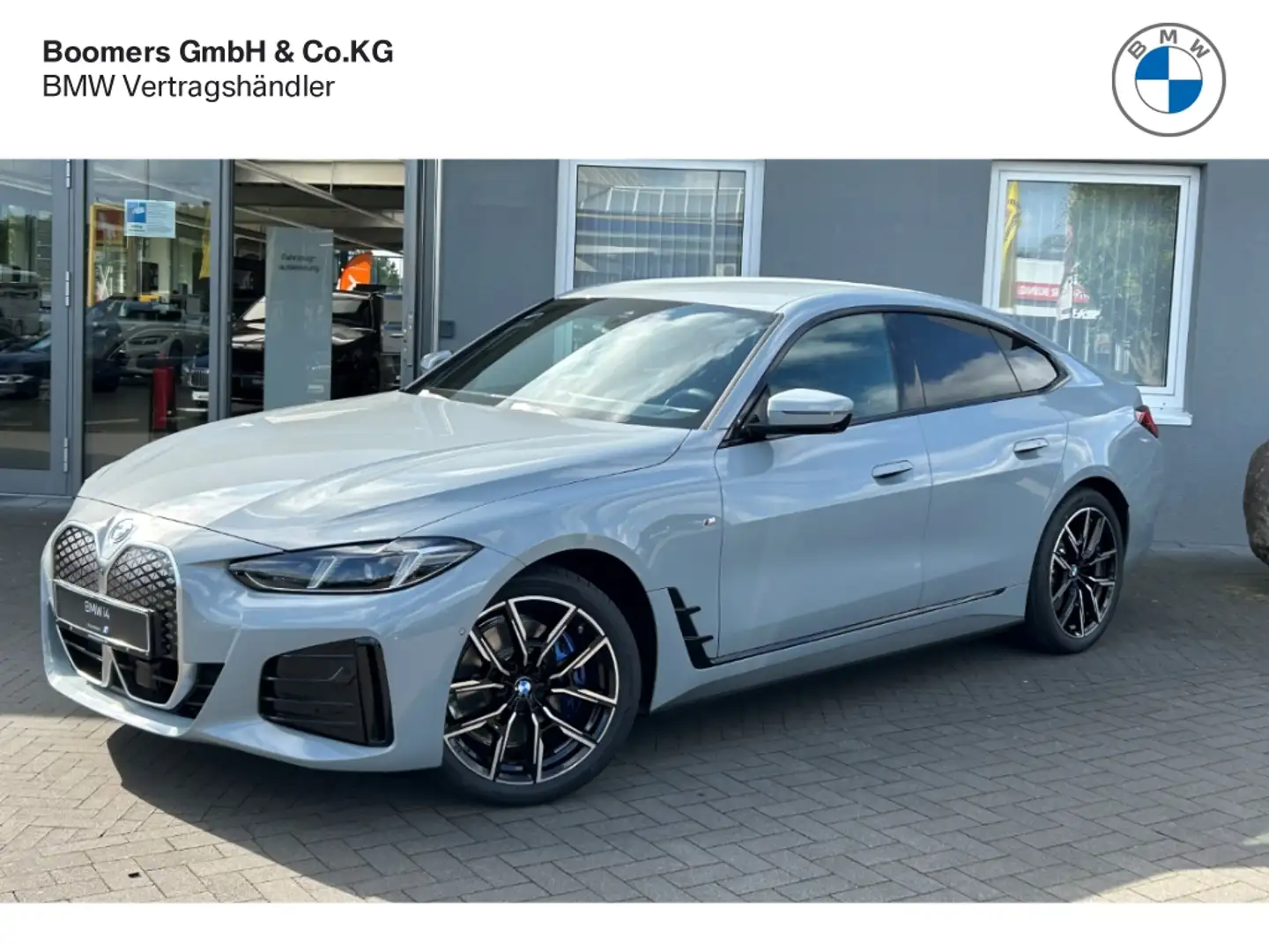 BMW i4 eDrive 35 M Sport Park-Assis+ AHK Grau - 1
