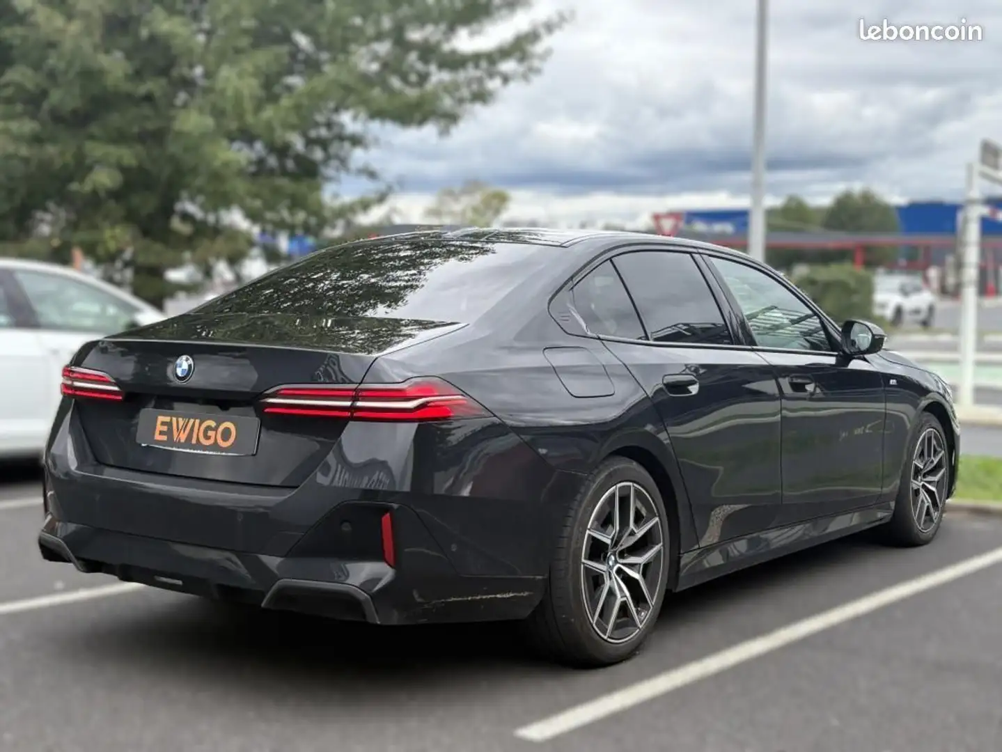 BMW 520 2.0 520D 195CH MHEV M-SPORT BVA TVA RECUPERABLE 1ERE MAIN GARANTIE CONSTRUCTEUR Schwarz - 2