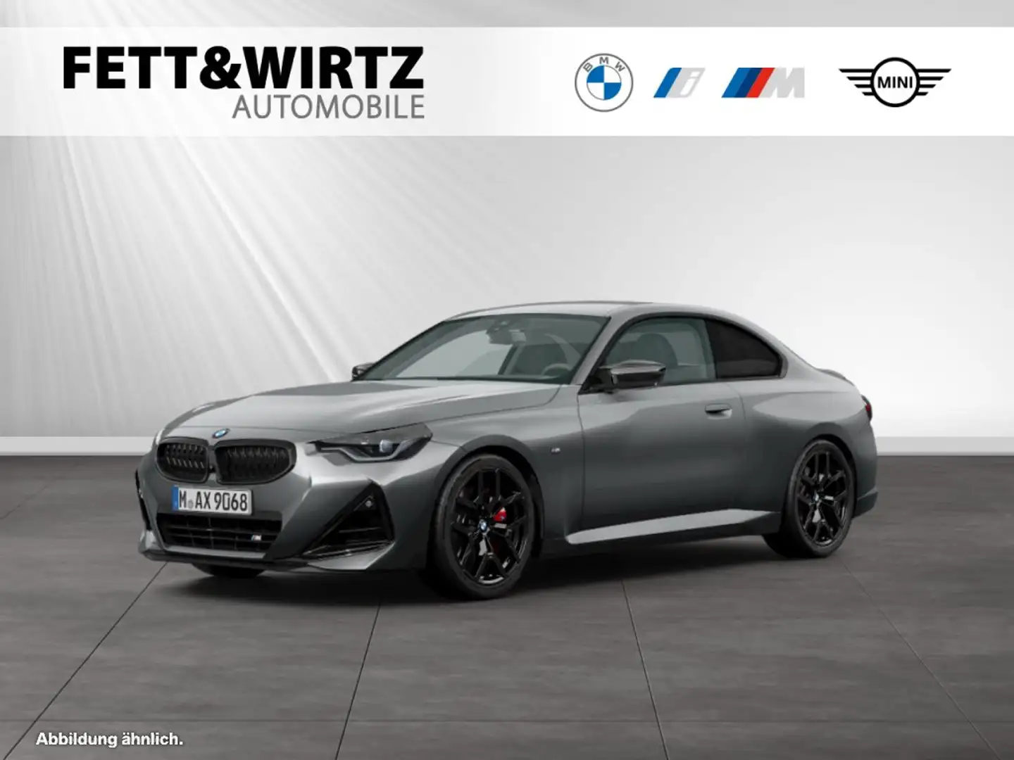BMW 240 M240i xDrive M Sport Pro|Head-Up|H/K|Parkass.+ Gris - 1