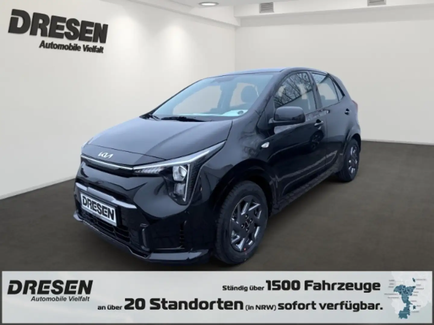 Kia Picanto Vison/Sitzheizung/Lenkradheizung/Navi Noir - 1