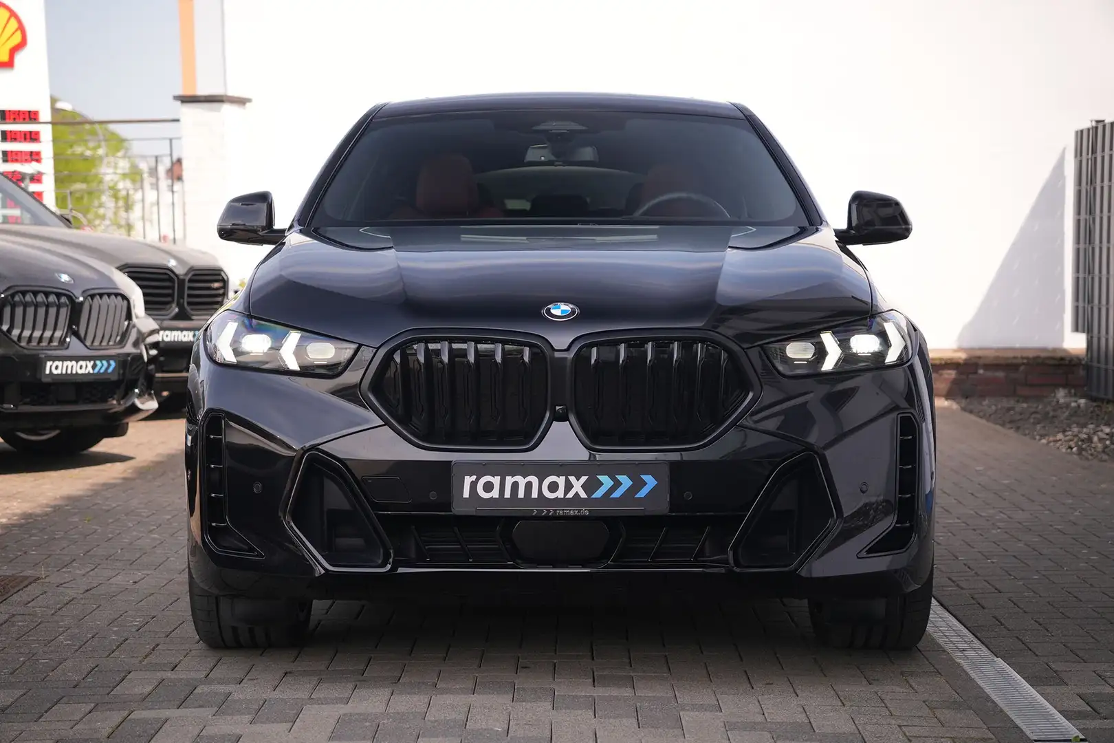 BMW X6 xDrive30d M SPORT-FACELIFT-LUFTF-PANO-LEDER ROT Black - 2
