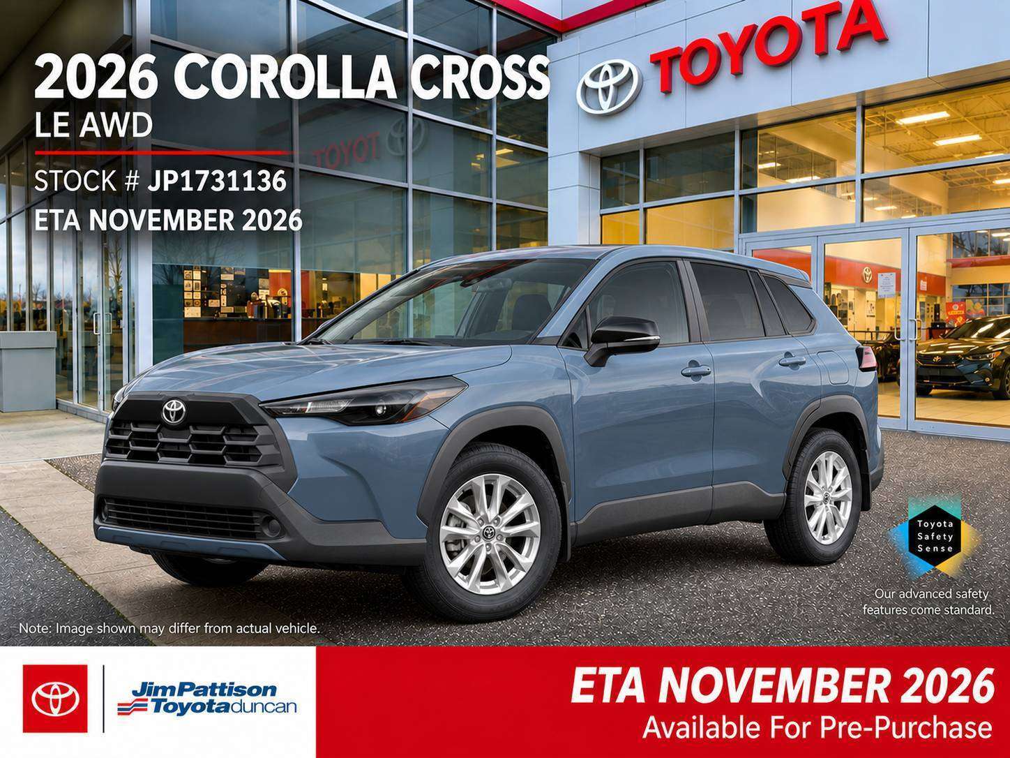Silver 2026 Toyota Corolla Cross SUV / Crossover All-Wheel Drive Automatic