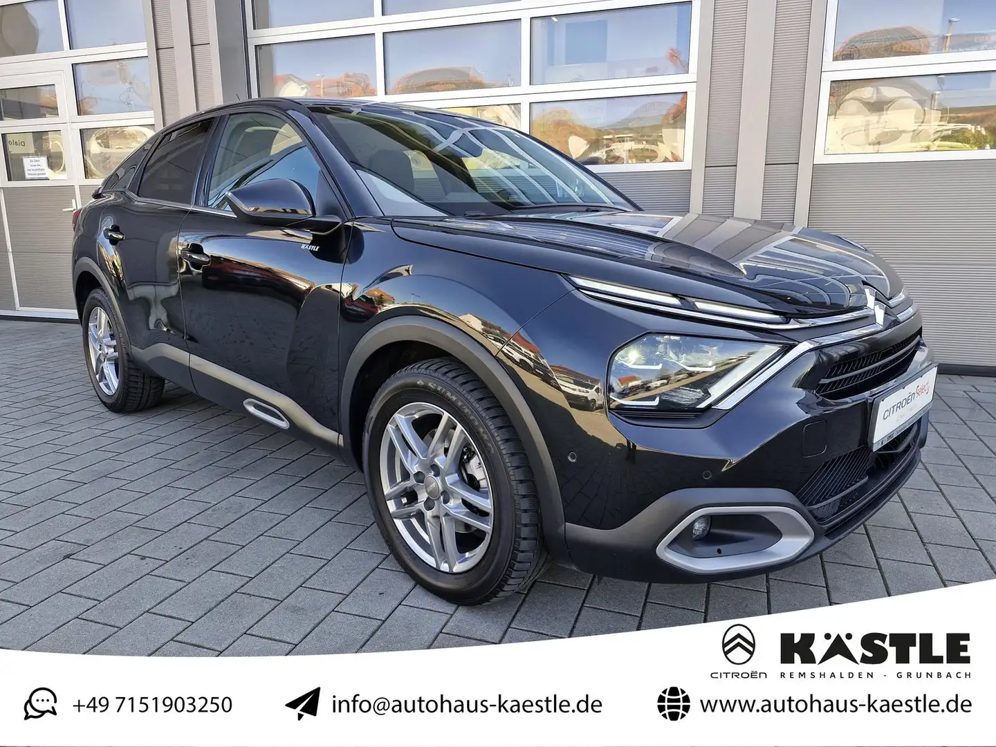 Citroen C4 Shine B-HDi 130 ETA8 HUD*SHZ*360°Kamera*ACC* Schwarz - 1