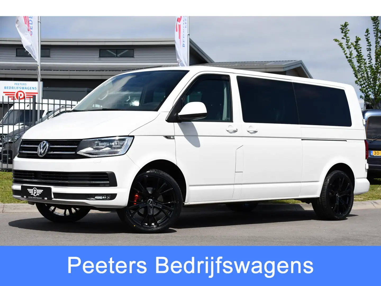 Volkswagen T6 Transporter 2.0 TDI L2H1 DC Highline Adaptieve Cruise, Camera, Wit - 1