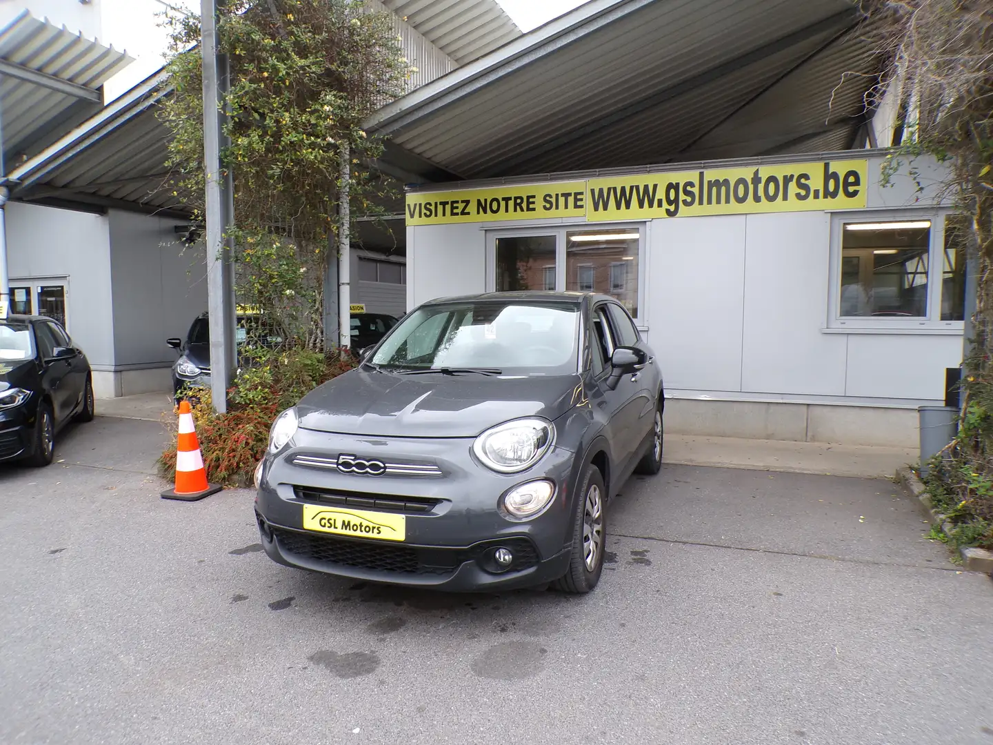 Fiat 500X 1.0 120cv gris 07/23 36.316km Airco GPS Camera DAB Grijs - 1