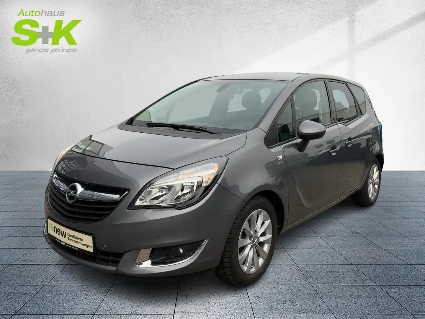 Opel Meriva B 1.4 Turbo Active*PDC*USB*SHZ*LRHZ*TEMPOMAT* Plateado - 1