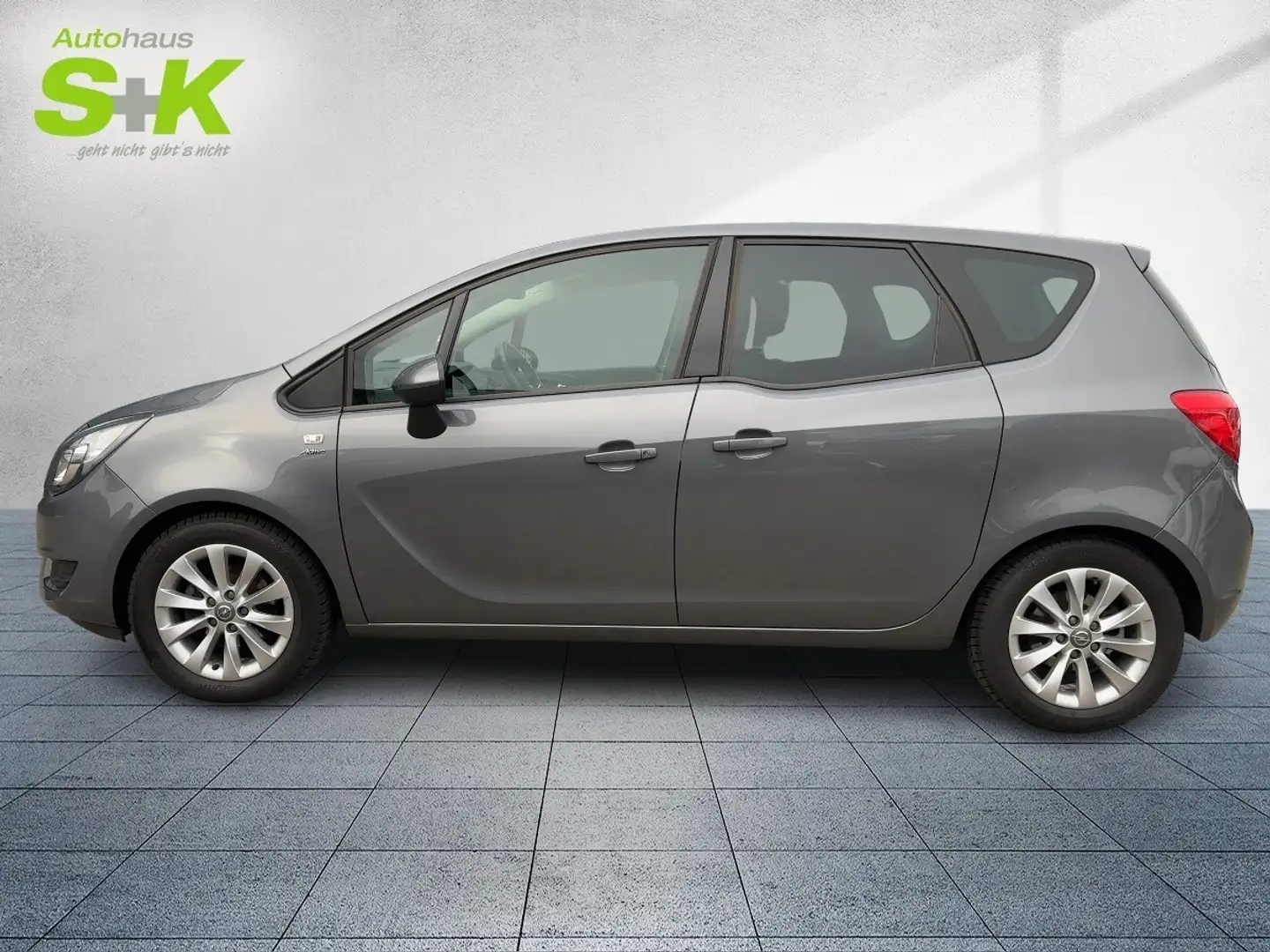 Opel Meriva B 1.4 Turbo Active*PDC*USB*SHZ*LRHZ*TEMPOMAT* Plateado - 2