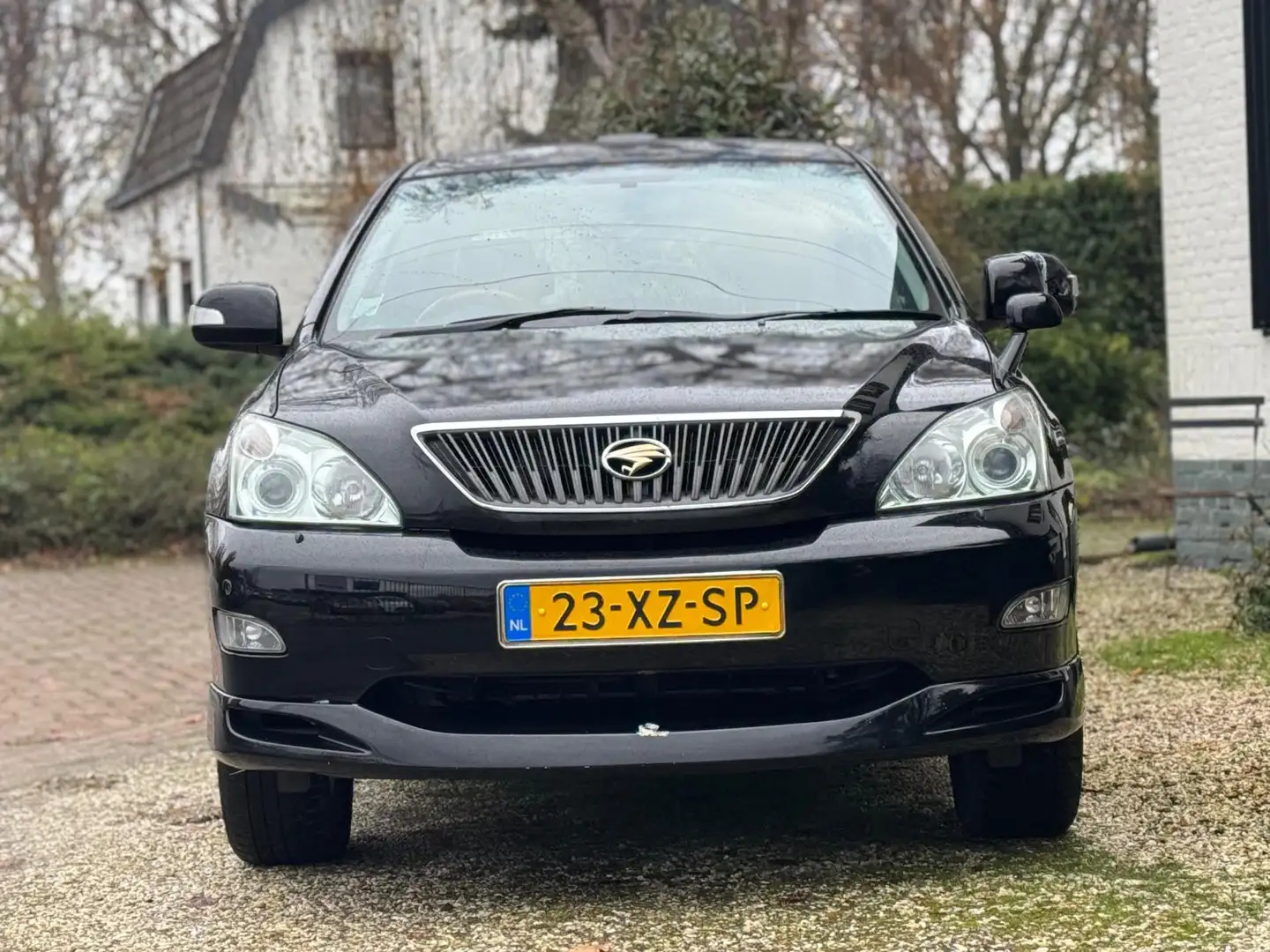 Toyota Harrier 240 G |Bluetooth|Leder|Automaat|Dealer Onderhouden Noir - 2