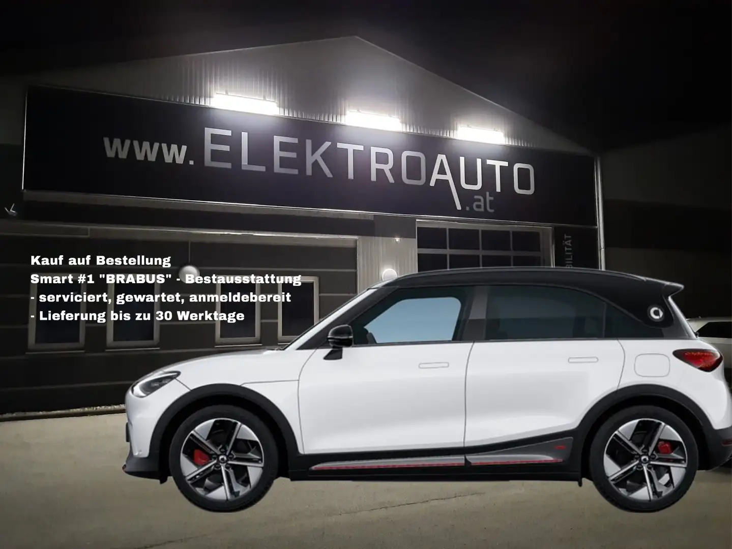smart #1 Smart 1 66kWh Brabus Kaufbestellung 30T Lieferzeit Weiß - 1