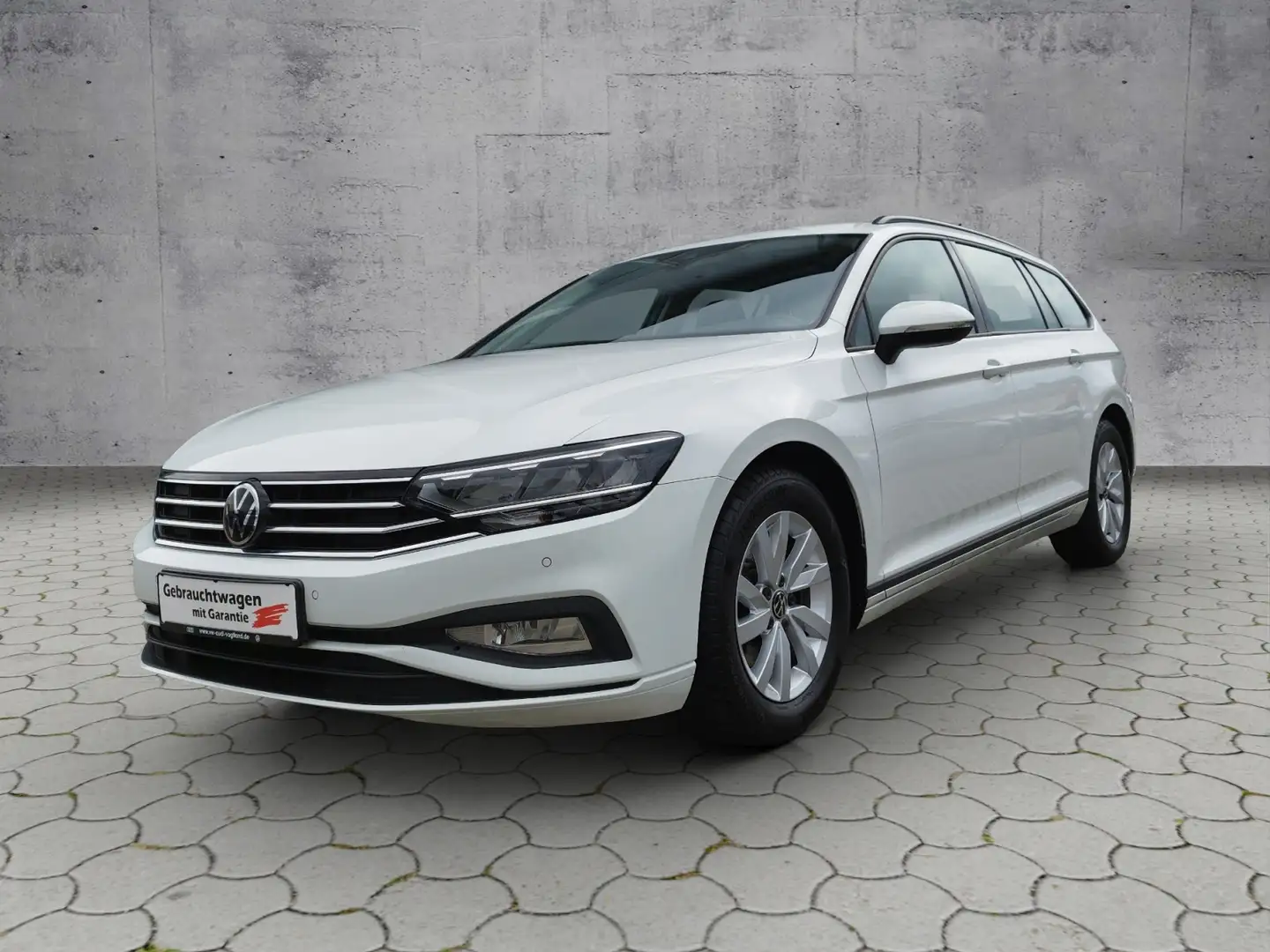 Volkswagen Passat Variant Basis 2.0TDI DSG/Navi/RFK/3-Zonen Klima/Carplay L Weiß - 2