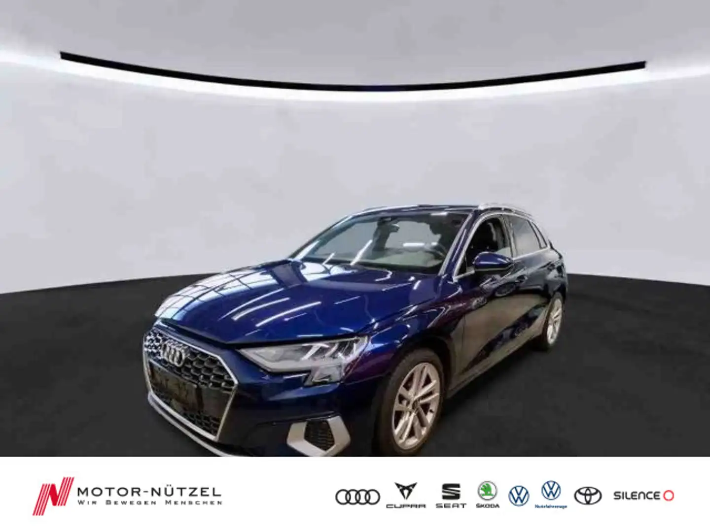 Audi A3 30 TDI S-TR ADVANCED 5JG+LED+DAB+VC Blau - 1