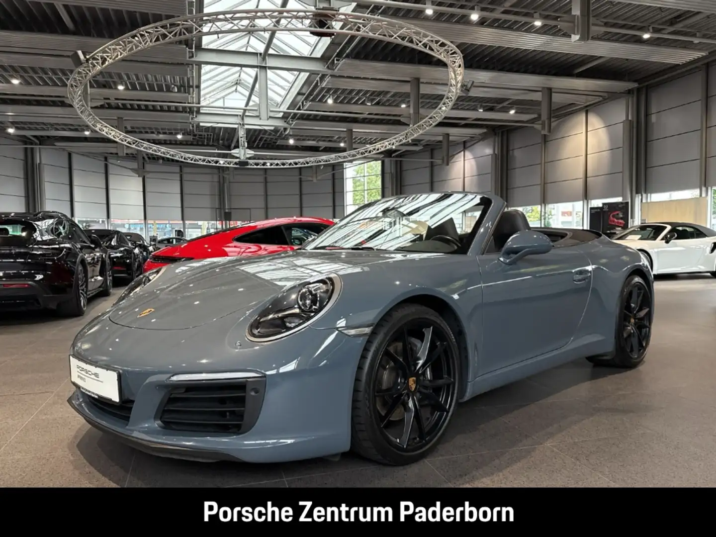 Porsche 991 911 Carrera Cabrio Sportabgas 71.100 km Bleu - 1
