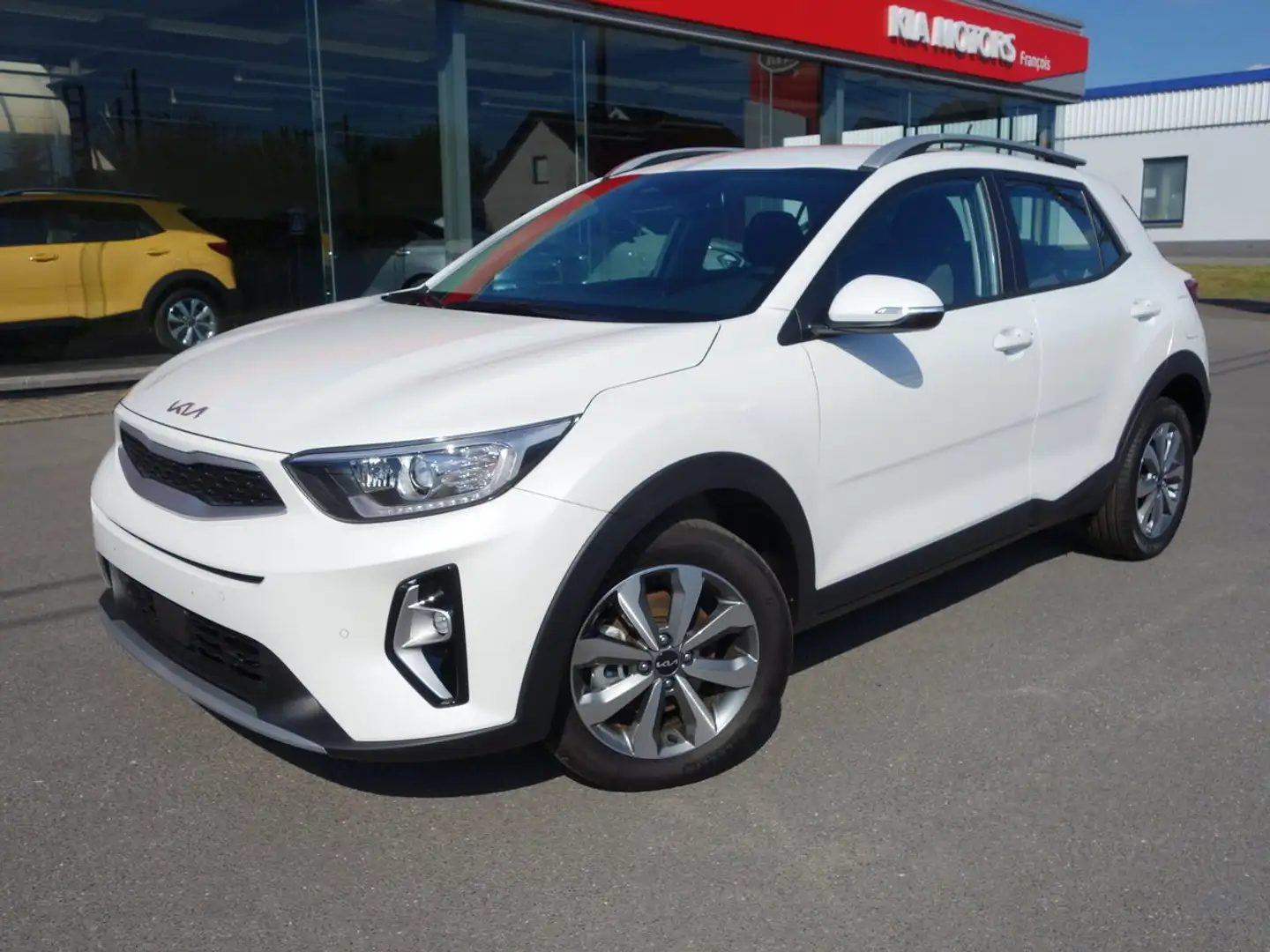 Kia Stonic 1.0 T 100 cv ISG Exclusive , GPS, Clim auto Zwart - 1