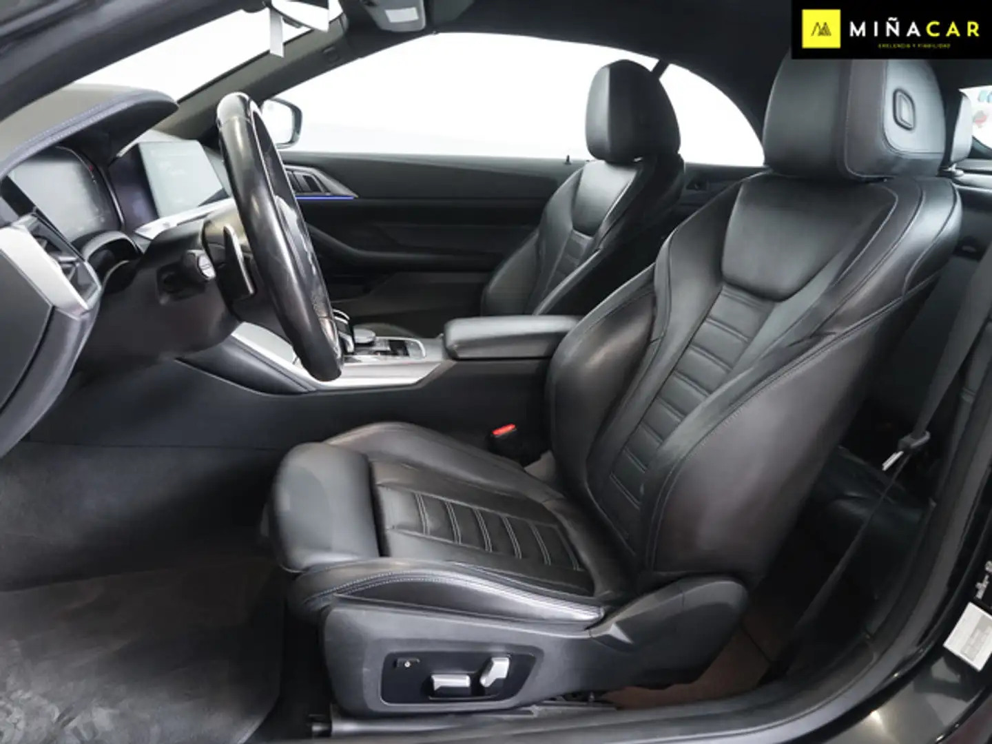 BMW 420 420dA Cabrio Negro - 2