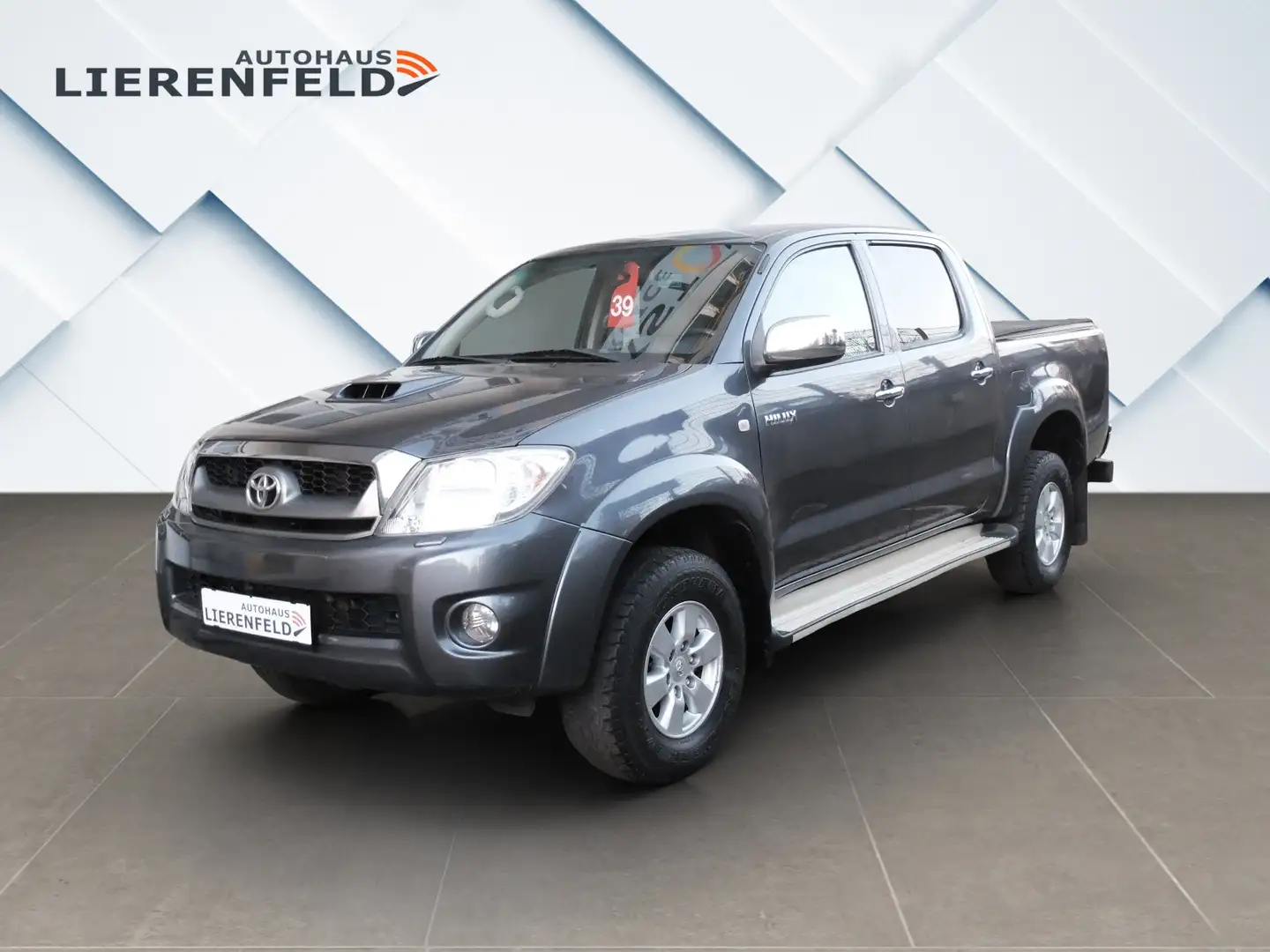 Toyota Hilux 3.0 TD Double Cab Life 4x4 1.Hand Gris - 1