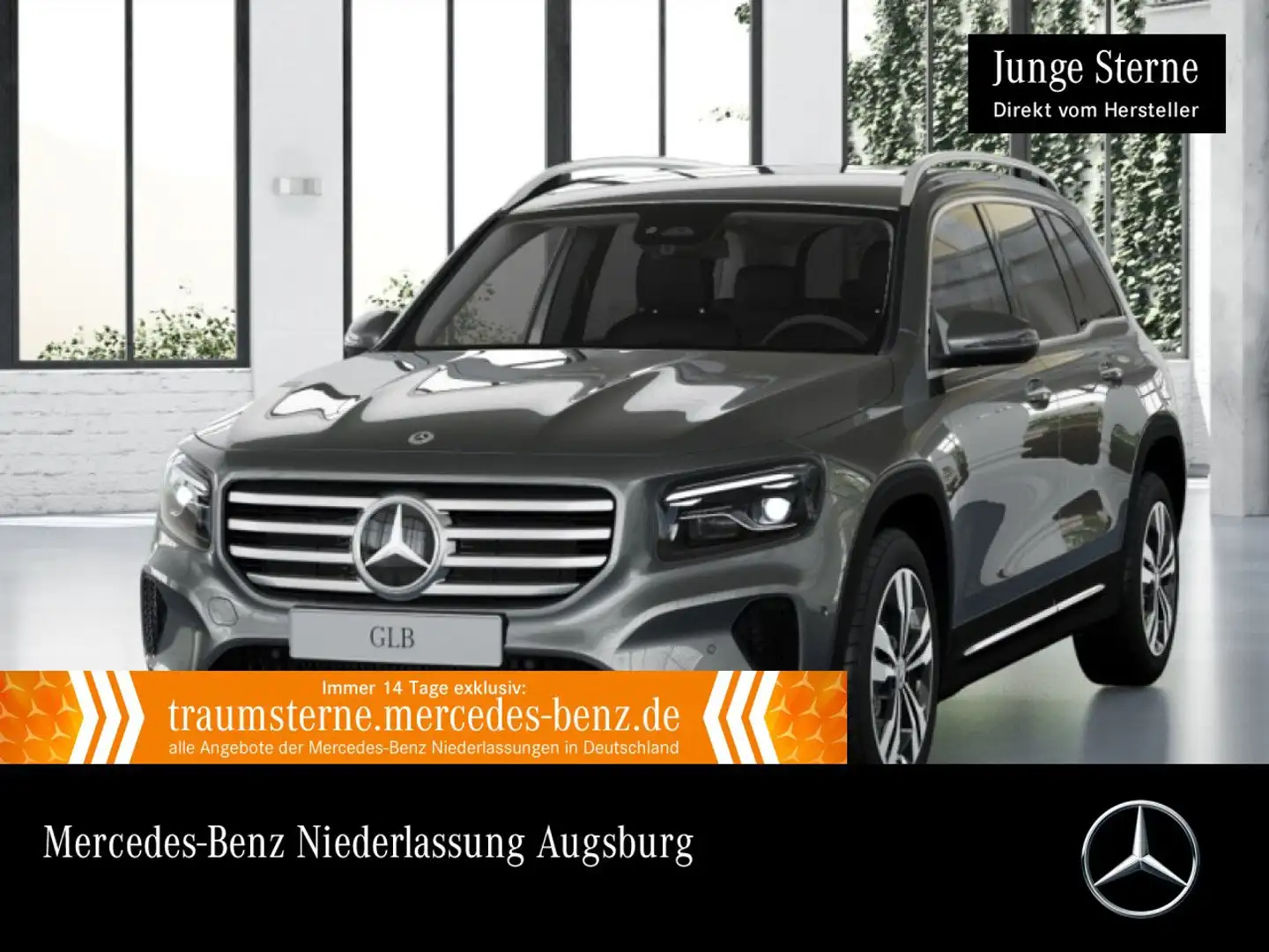 Mercedes-Benz GLB 200 PROGRESSIVE+AHK+MULTIBEAM+KAMERA+KEYLESS Grau - 1