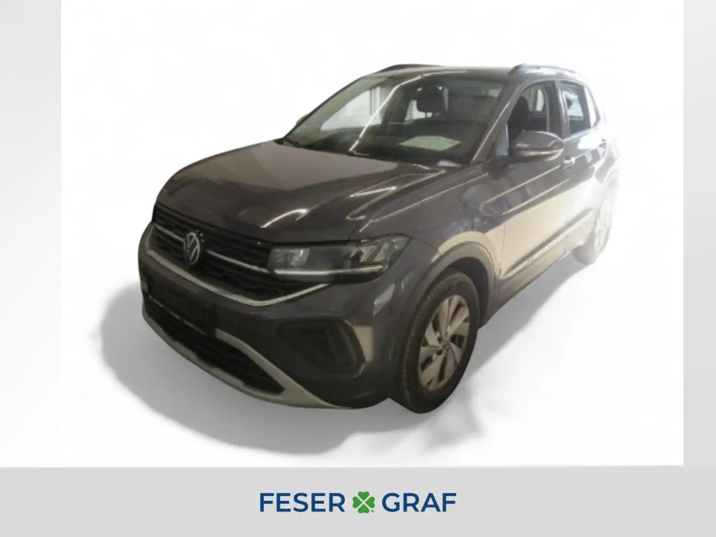 Volkswagen T-Cross 1.0 TSI Life LED/Rear View/Sitzhzg./Navi Grau - 1