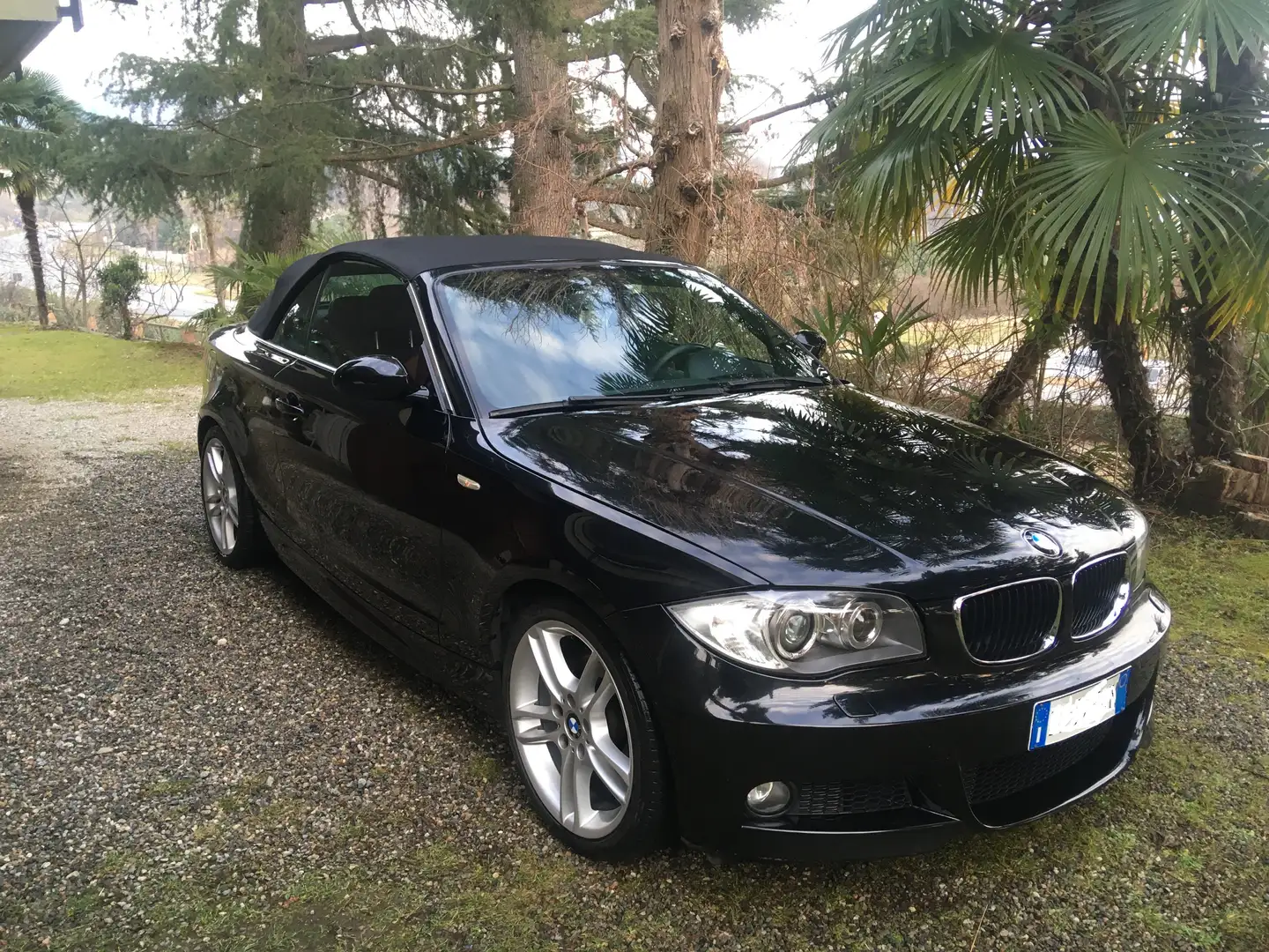 BMW 120 Serie 1 E88 Cabrio 120d Cabrio Futura Nero - 1