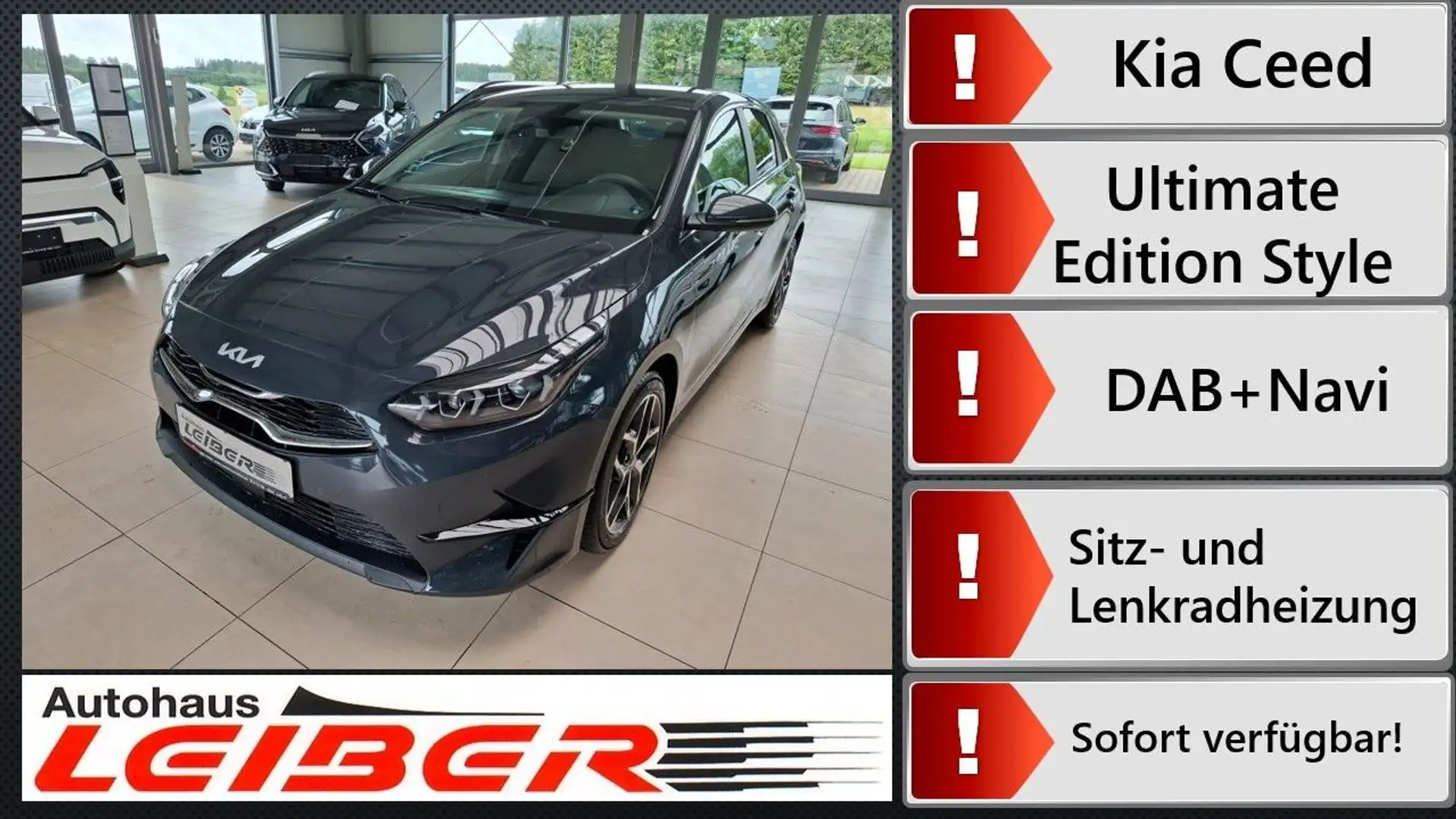 Kia Ceed / cee'd Ceed 1.5T GDI 48V DCT Ultimate Edition Style Grau - 1