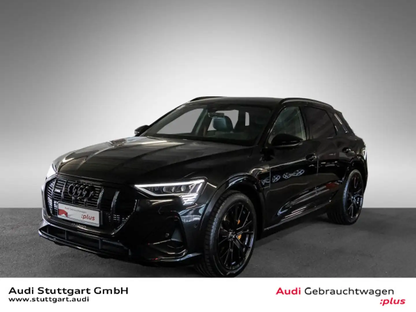 Audi e-tron 55 qu S line Black Edition AHK HeadUp B&O Schwarz - 1