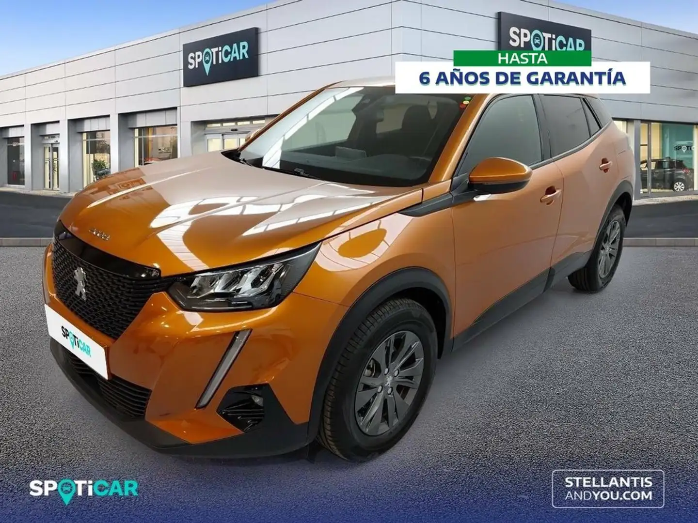 Peugeot 2008 1.2 PureTech S&S Active Pack 100 Naranja - 1