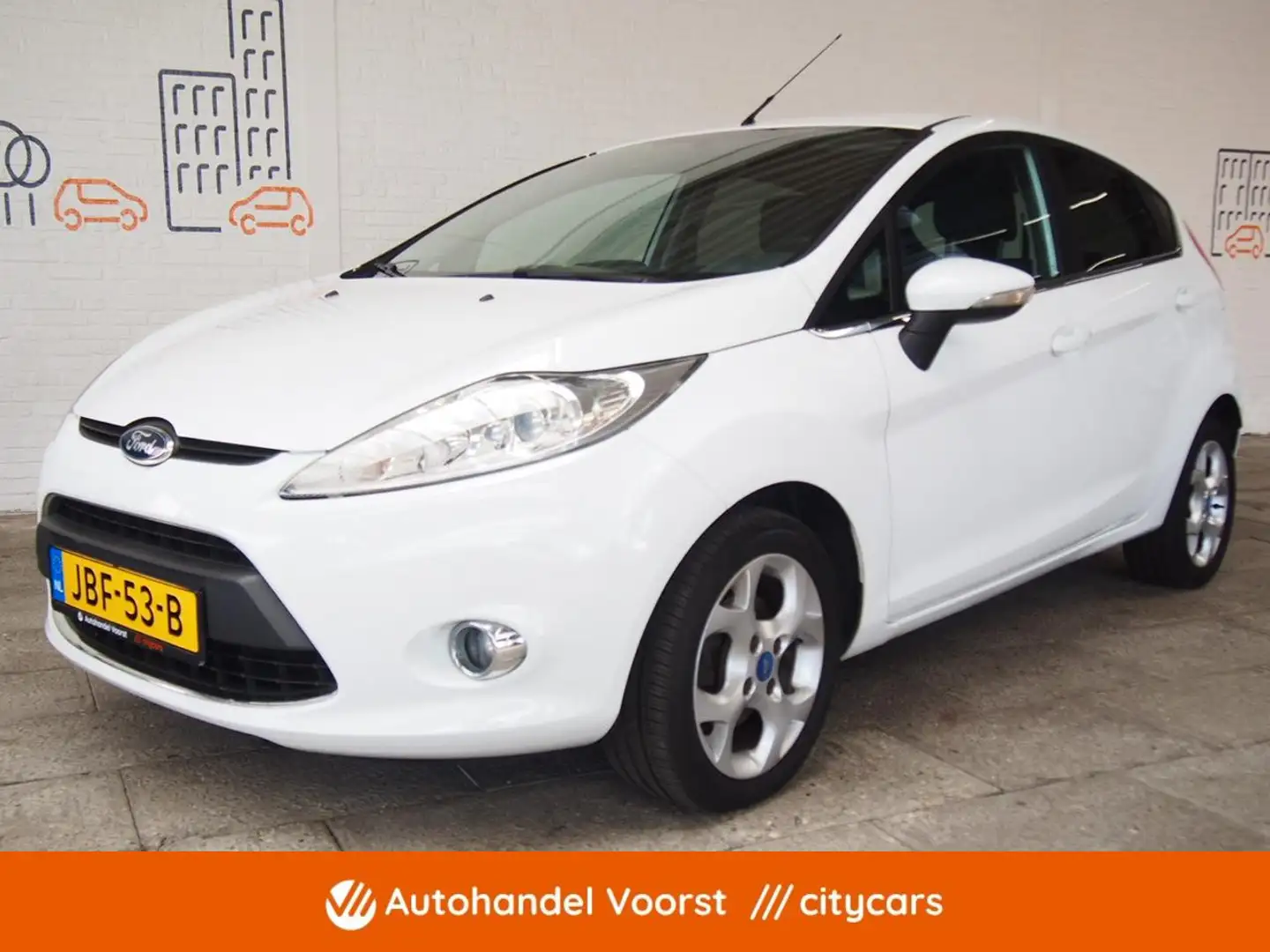 Ford Fiesta 1.25 Titanium 82PK (APK:Nieuw) Incl.Garantie Naranja - 1