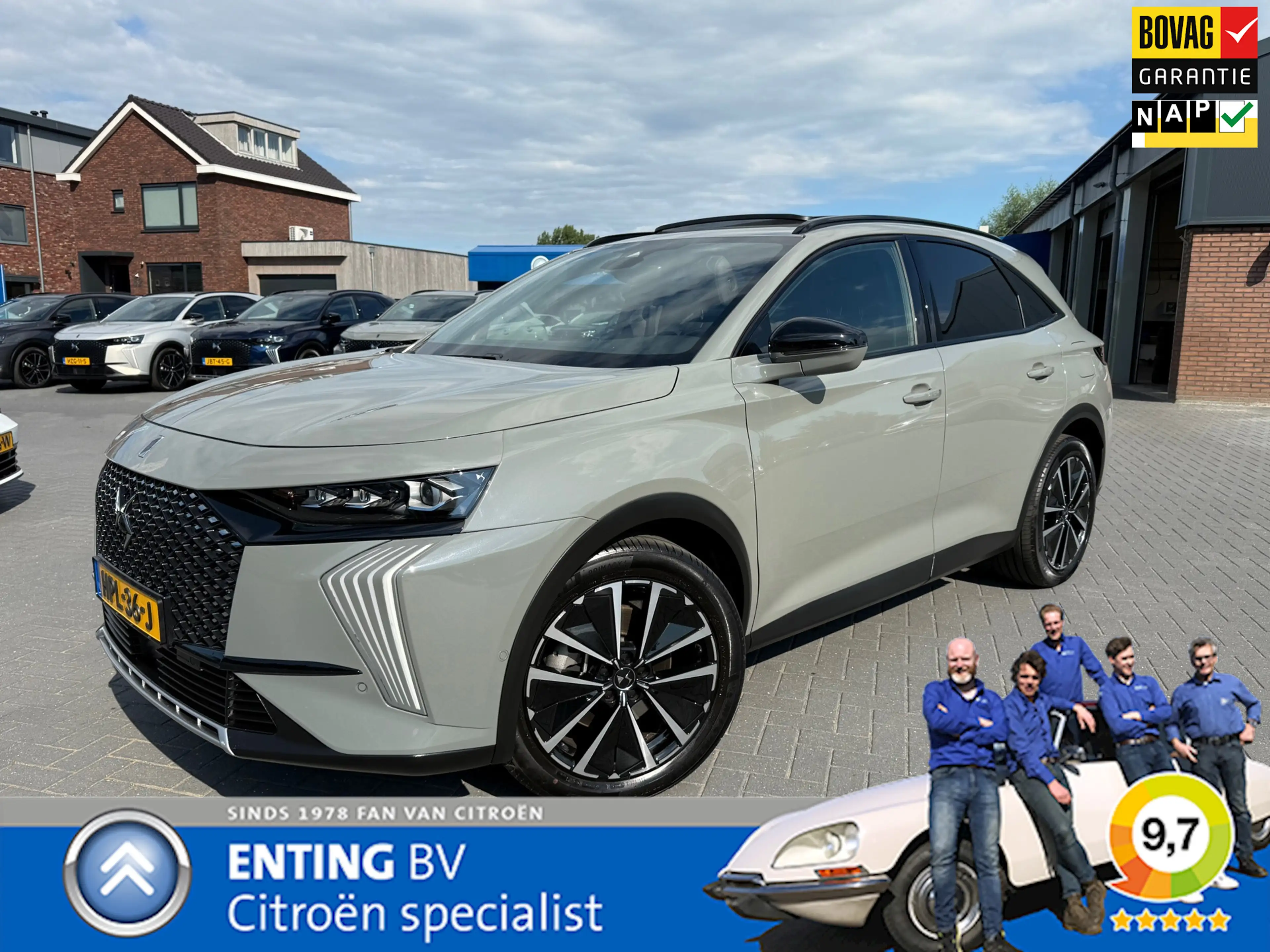 DS Automobiles DS 7 1.6 PHEV 300 4x4 ETOILE SCHUIFDAK VOLLEER NIGHT VI