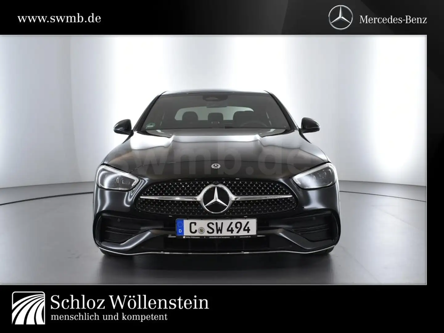 Mercedes-Benz C 220 d 3,99%/AMG/Digital Light/DISTRONIC/Memory /360Ca Noir - 2