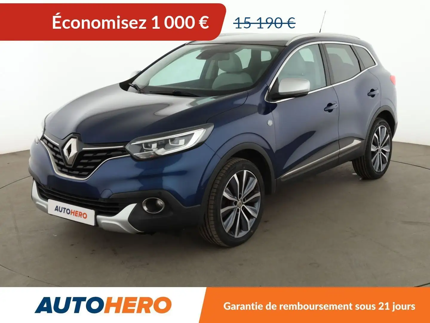 Renault Kadjar 1.2 TCe Energy SL Armor-Lux EDC Bleu - 1