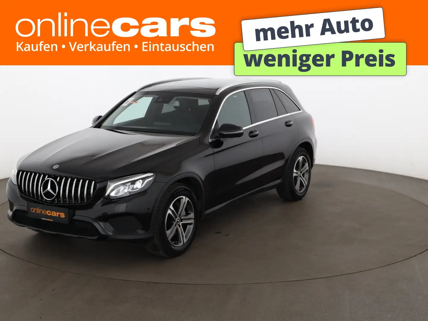 Mercedes-Benz GLC 350 d 4Matic Exclusive Aut LED AHK SKY 360-CAM Schwarz - 1