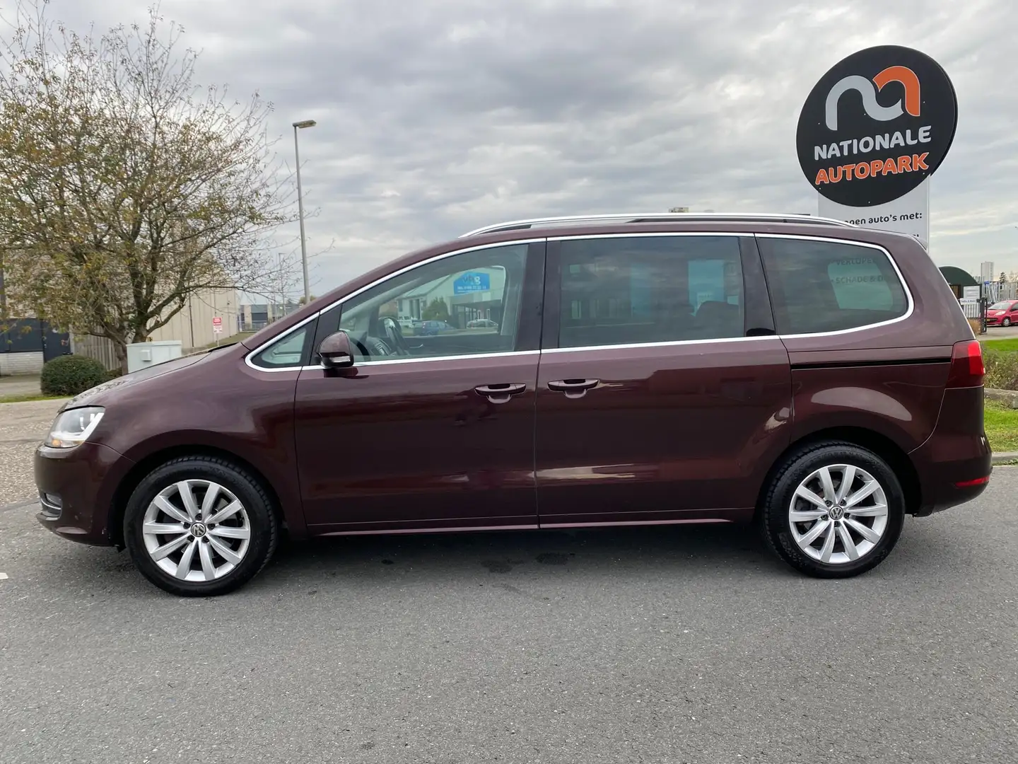 Volkswagen Sharan 2016 * 2.0 TDI Highline * AUTOMAAT * EURO 6 * 7.PE Rouge - 2