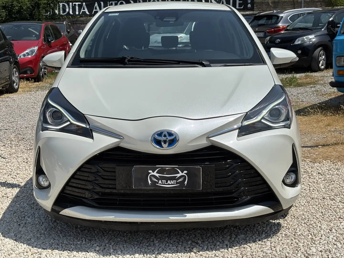 Toyota Yaris 5p 1.5h Active Blanc - 2