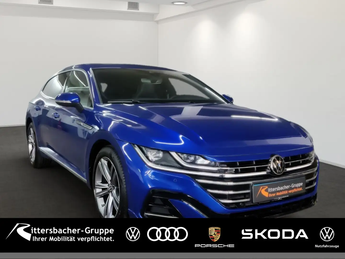 Volkswagen Arteon R-Line AHK Harmann Kardon Bleu - 1