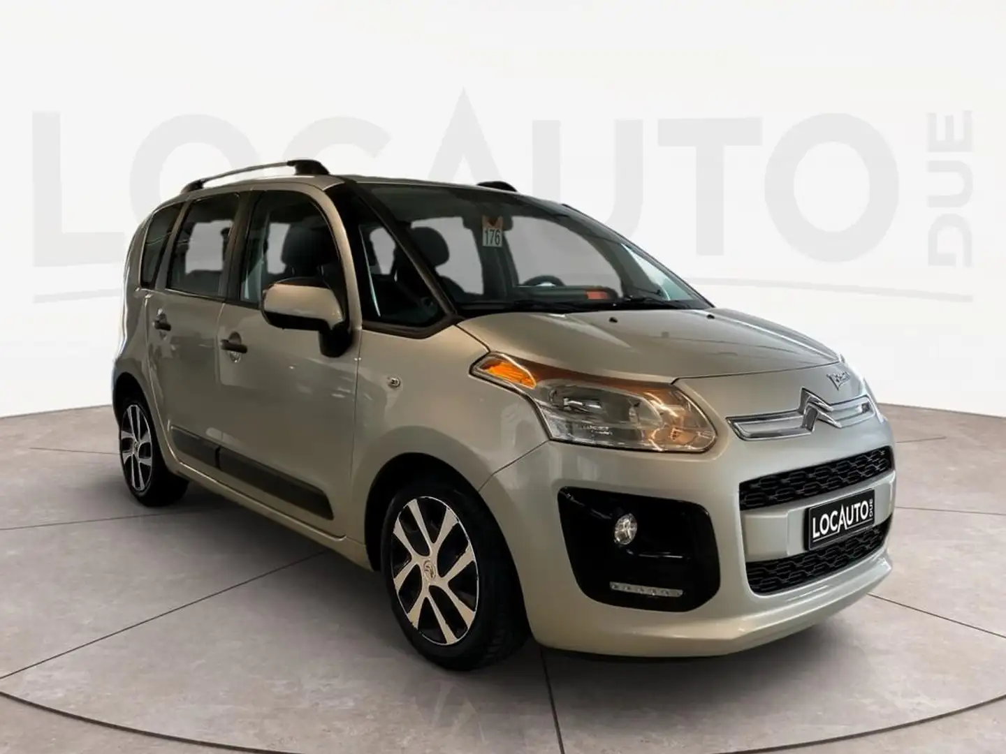 Citroen C3 Picasso 1.6 hdi 16v Seduction FL Gris - 2