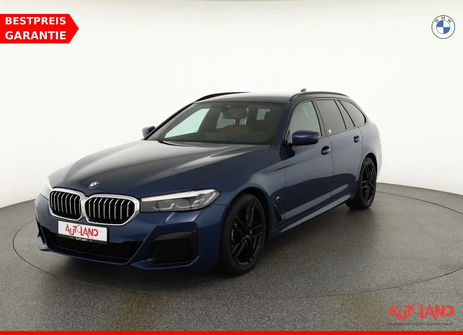 BMW 520 520d Touring M Sport LED Navi HarmanKardon Leder Azul - 1