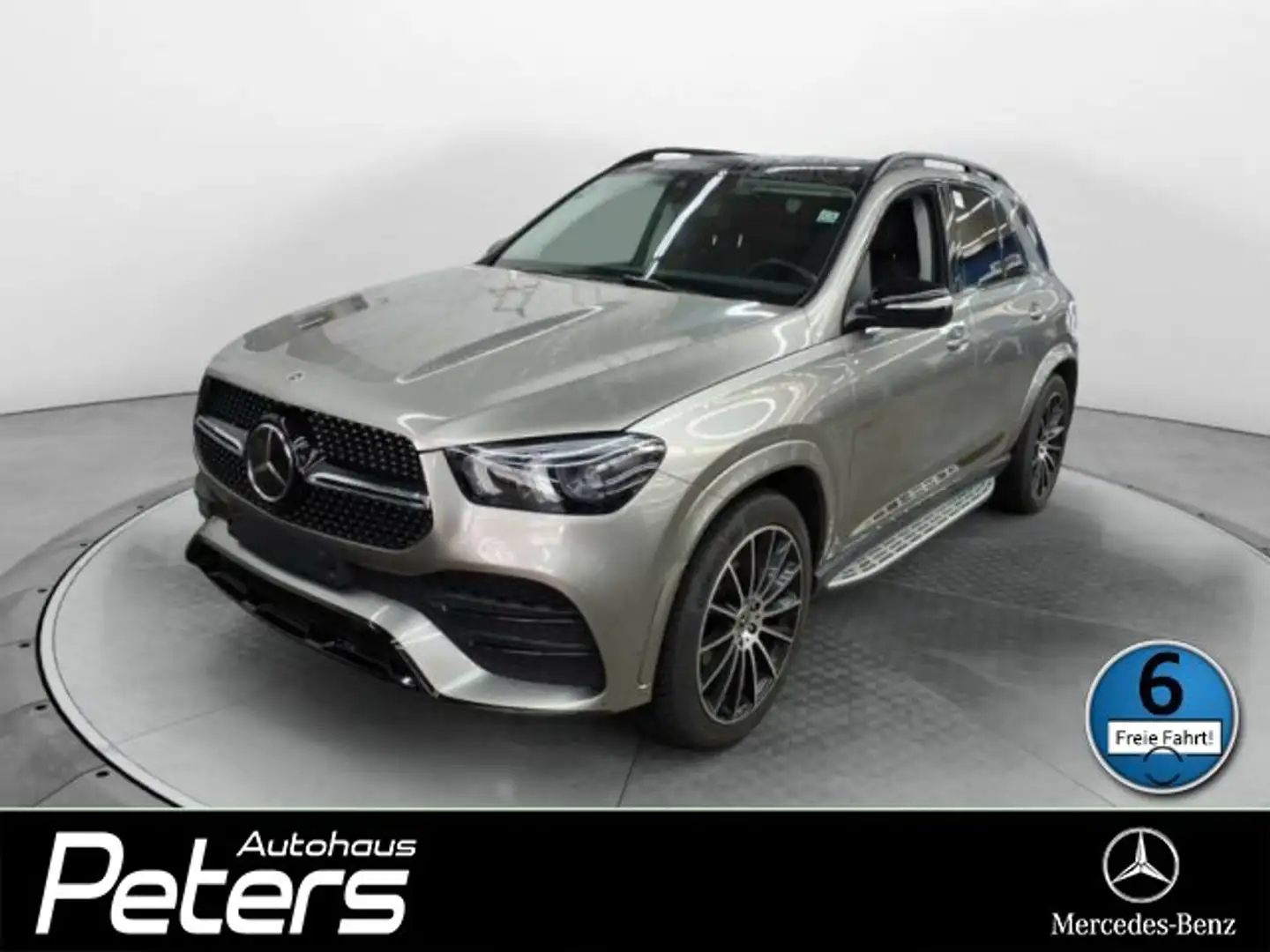 Mercedes-Benz GLE 400 GLE 400 d 4M AMG Night/Memory AHK/Pano/7-Sitzer BC Argento - 1