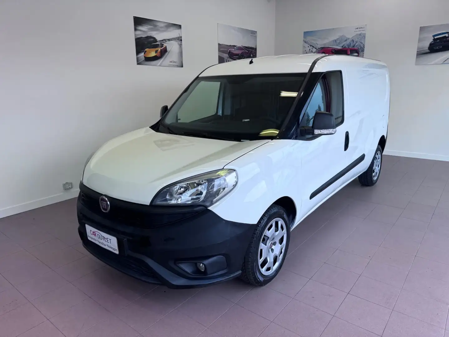 Fiat Doblo Doblò 1.3 MJT PL-TN Cargo Maxi Lamierato SX E5 Bianco - 1