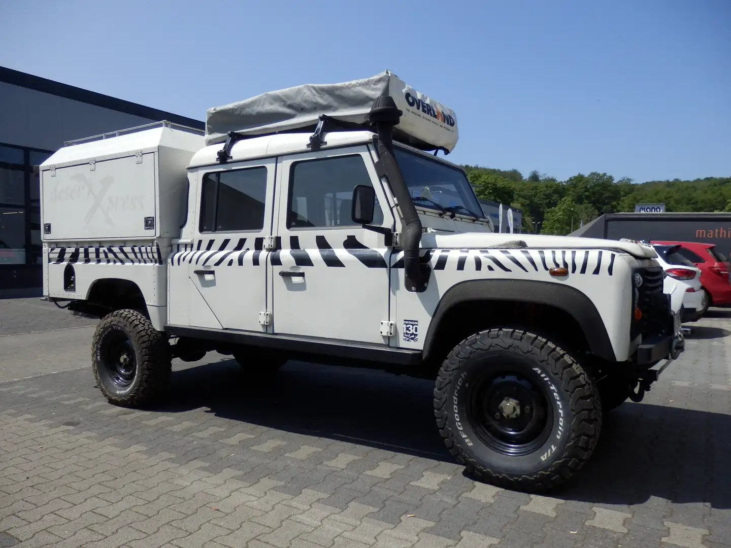 Land Rover Defender 130 CC TD5, aufwendig umgebautes Reisefahrzeug Blanco - 1