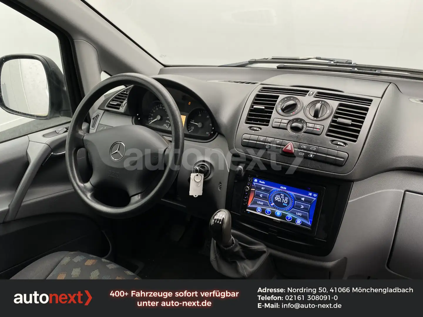 Mercedes-Benz Vito 109 CDI lang Kombi 9-SITZE+TOP ZUSTAND 0743 Fehér - 2