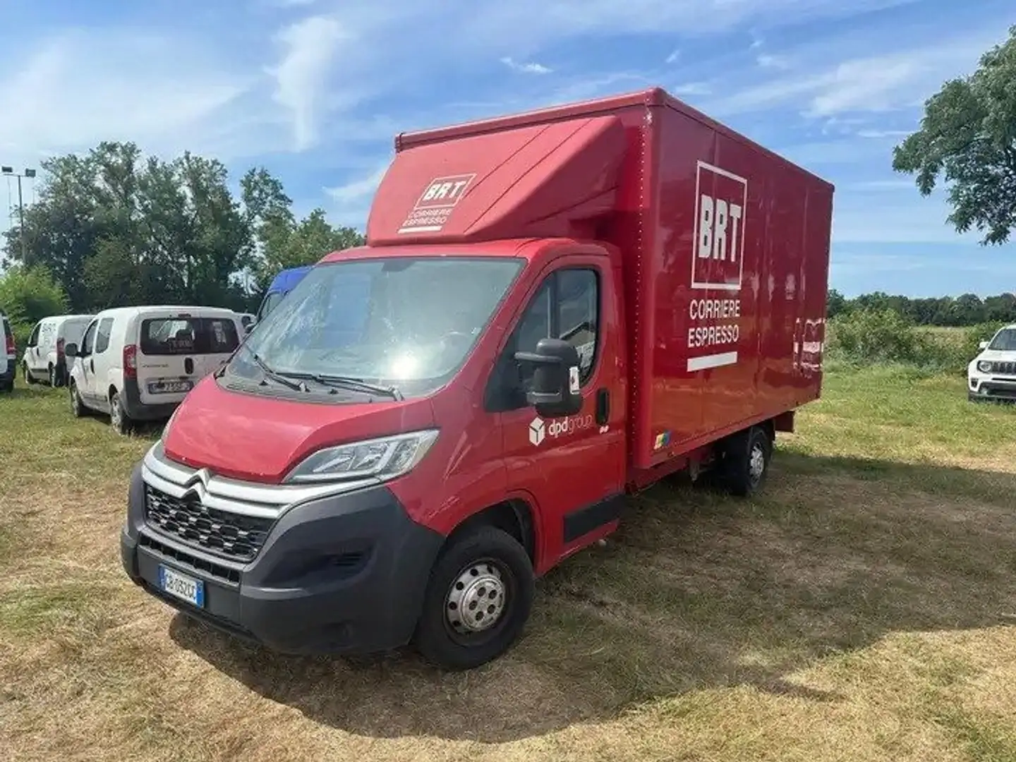 Citroen Jumper 35 BLUEHDI 165 PLM-SL 3P - TARGA GB032GC Rouge - 2