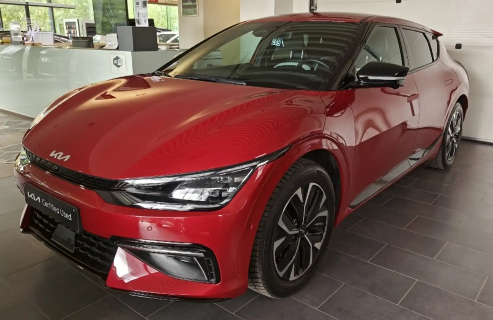 Kia EV6 Gt line 77.4Kwh 229 CV Rood - 2