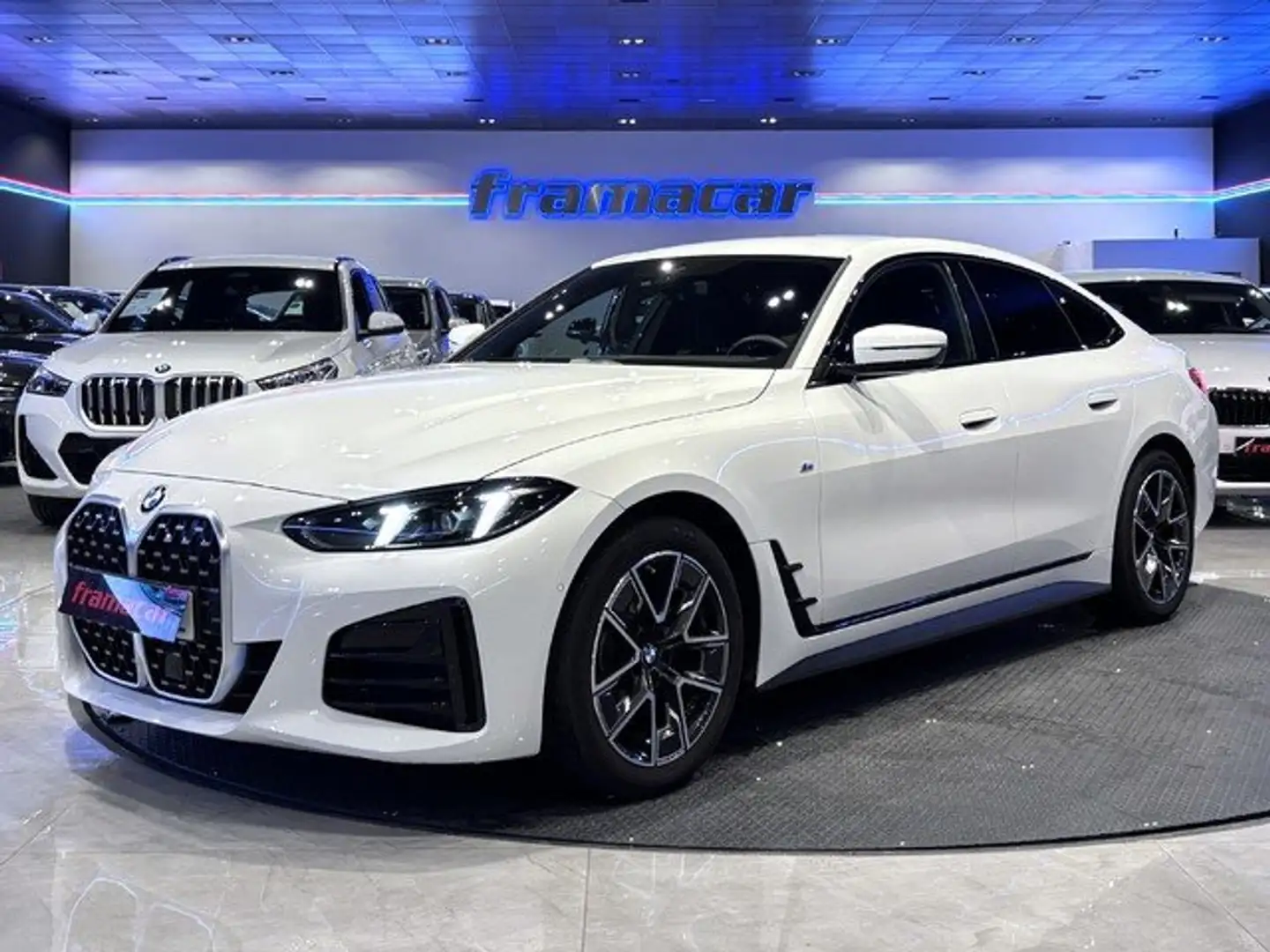 BMW 420 420dA Gran Coupé Blanco - 1