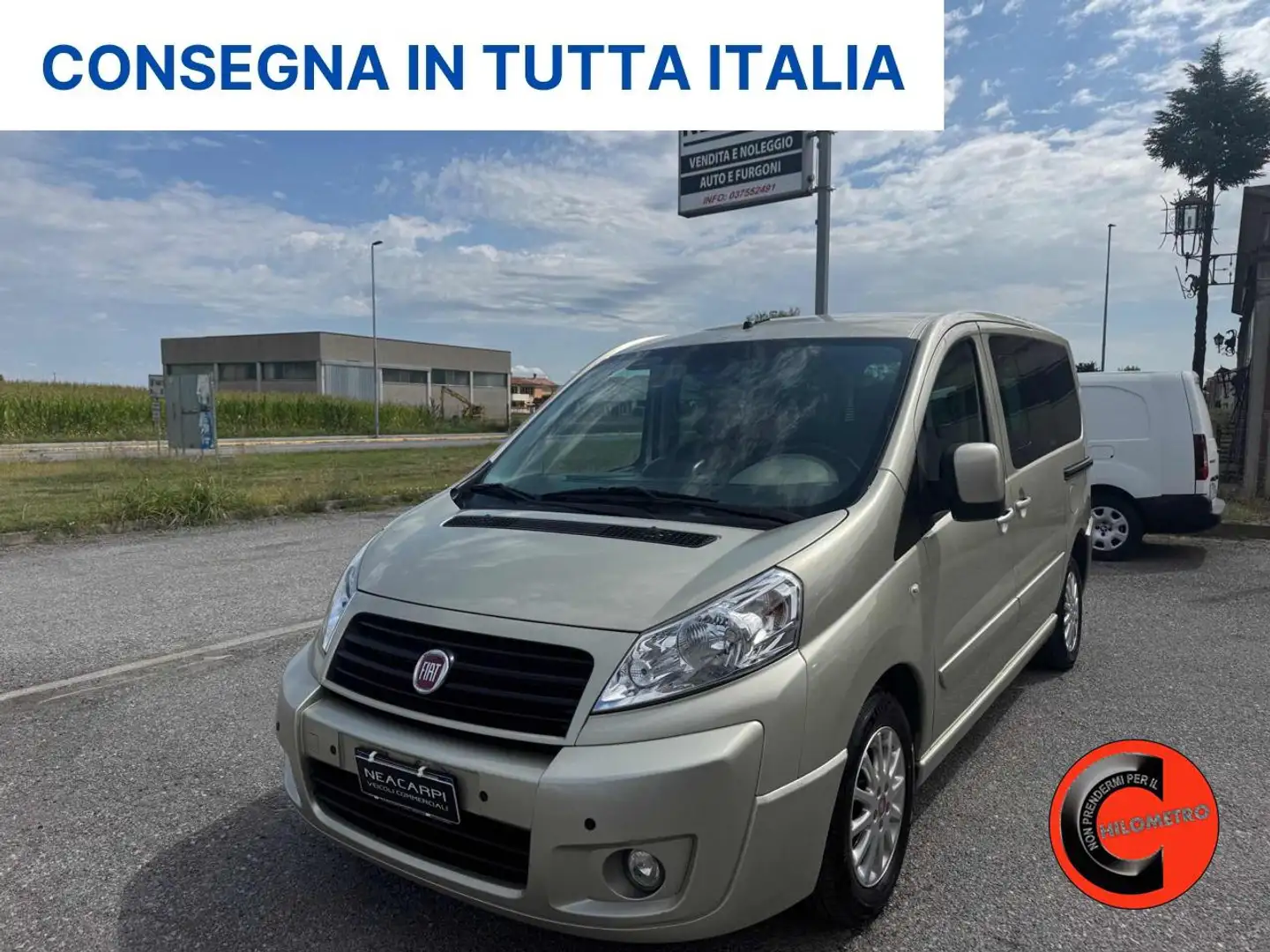 Fiat Scudo 2.0MJT/130 PL PANORAMA 6POSTI(N1)CRUISE-SENSORI-E5 Szürke - 1