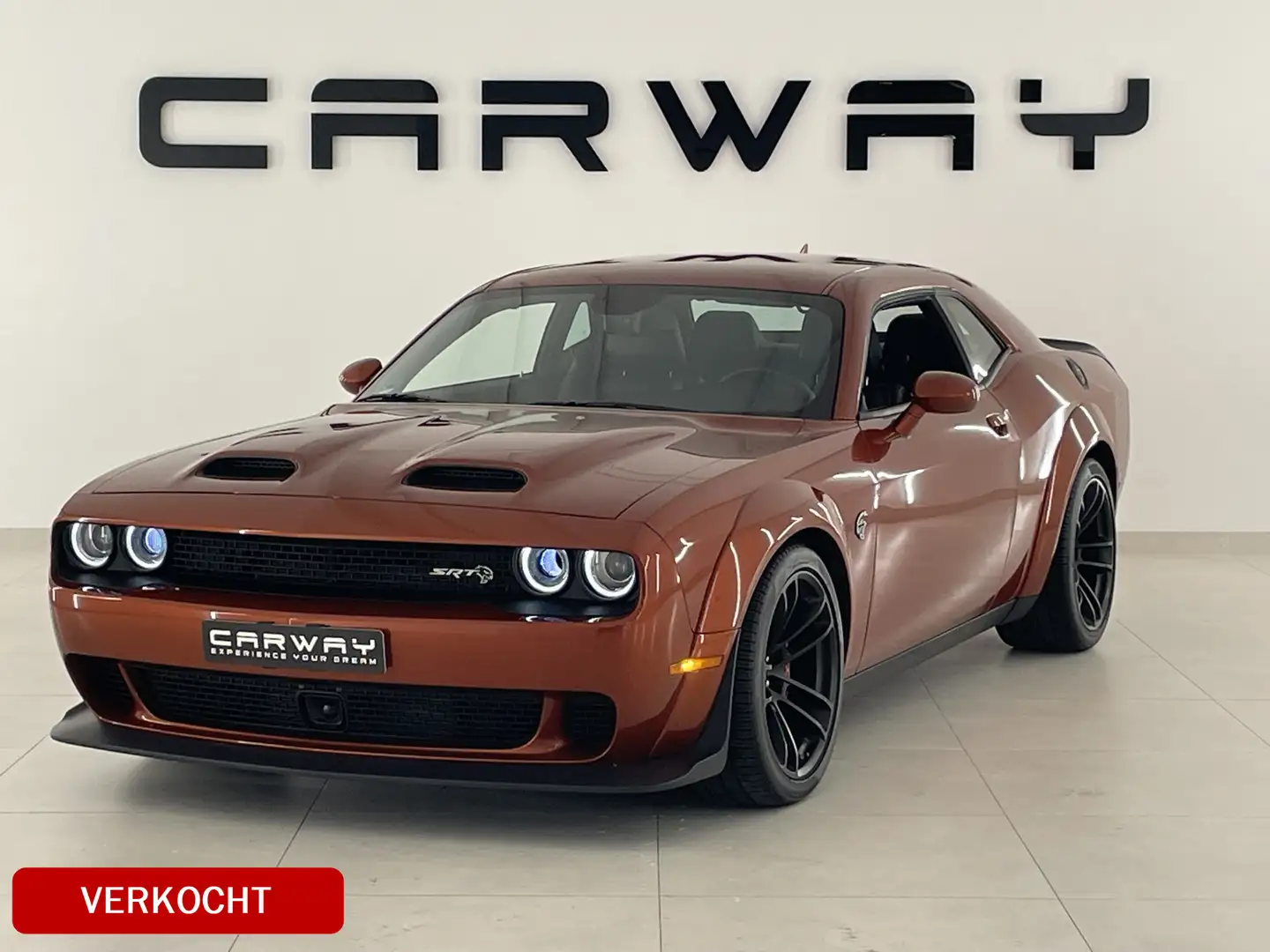 Dodge Challenger 6.2 SRT Hellcat Widebody Naranja - 1
