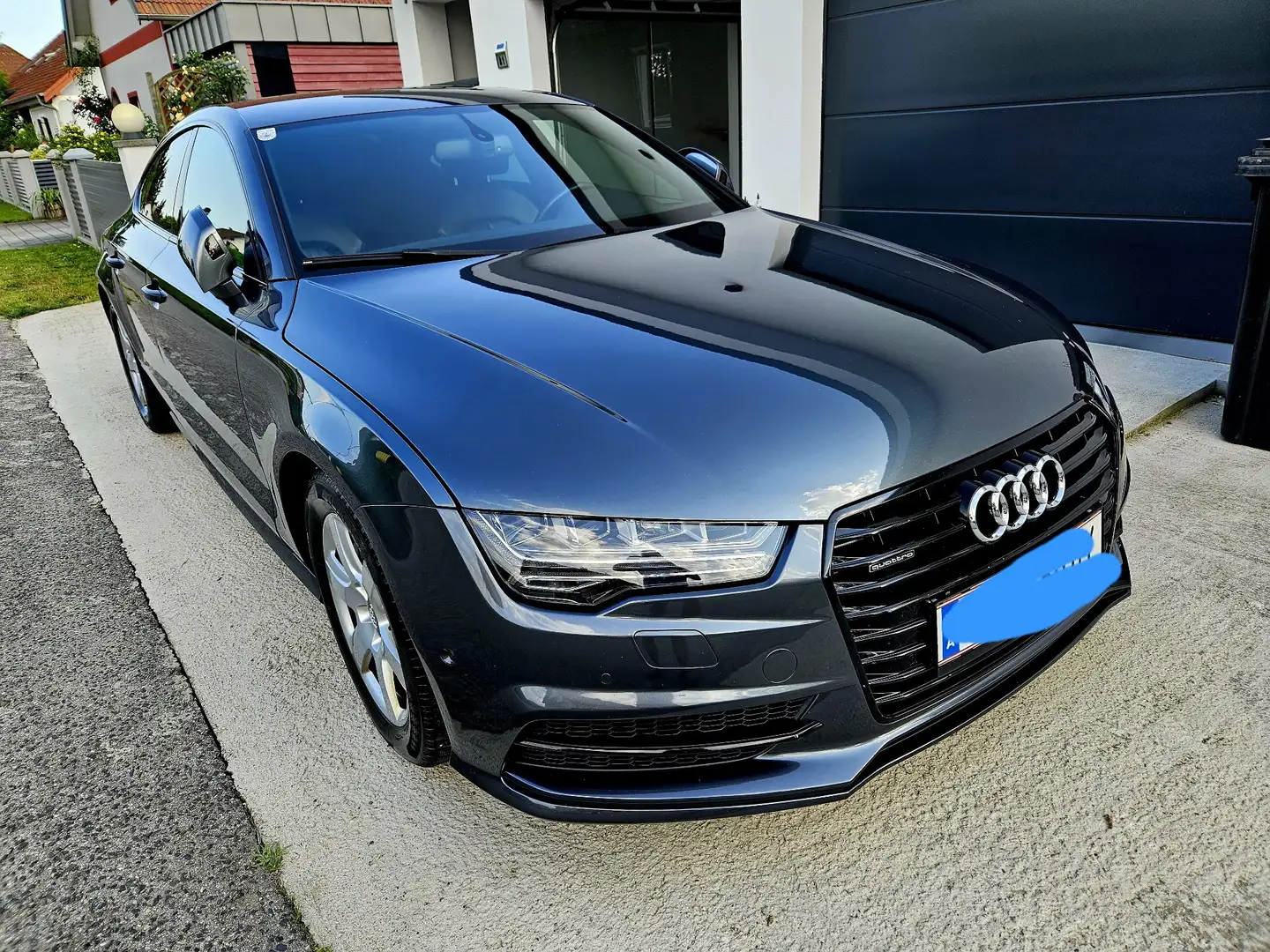 Audi A7 Sportback 3,0 TDI Sport quattro S-tronic Grau - 2