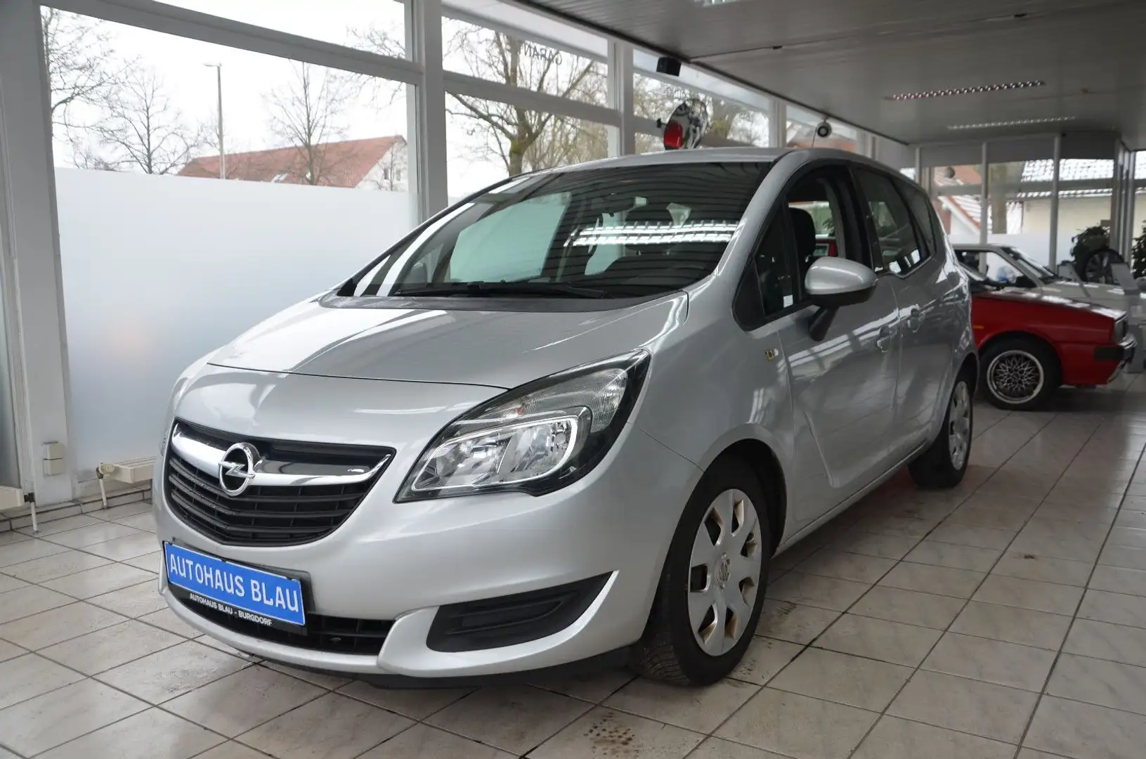 Opel Meriva B 1.4 Edition *AUTOMATIK*AHK*LENKRADHZG* Silber - 1