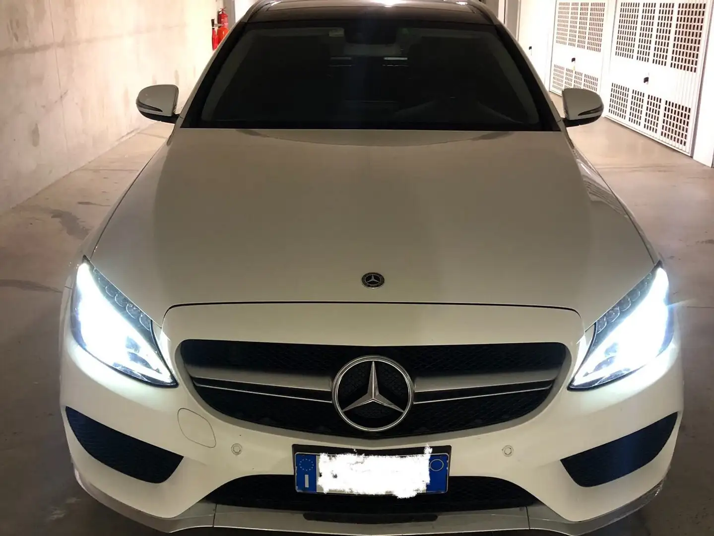 Mercedes-Benz C 250 C-S205 2018 SW SW d Sport Force 4matic auto 9m Bianco - 1