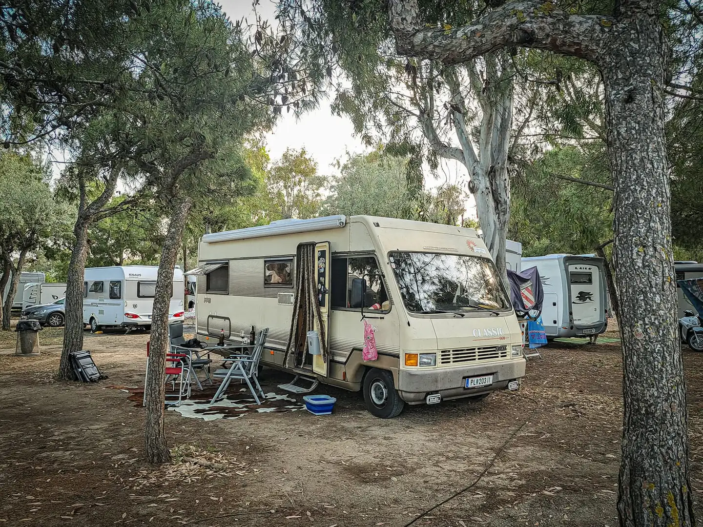 Fiat Ducato Tabbert 660 Wohnmobil Beige - 2