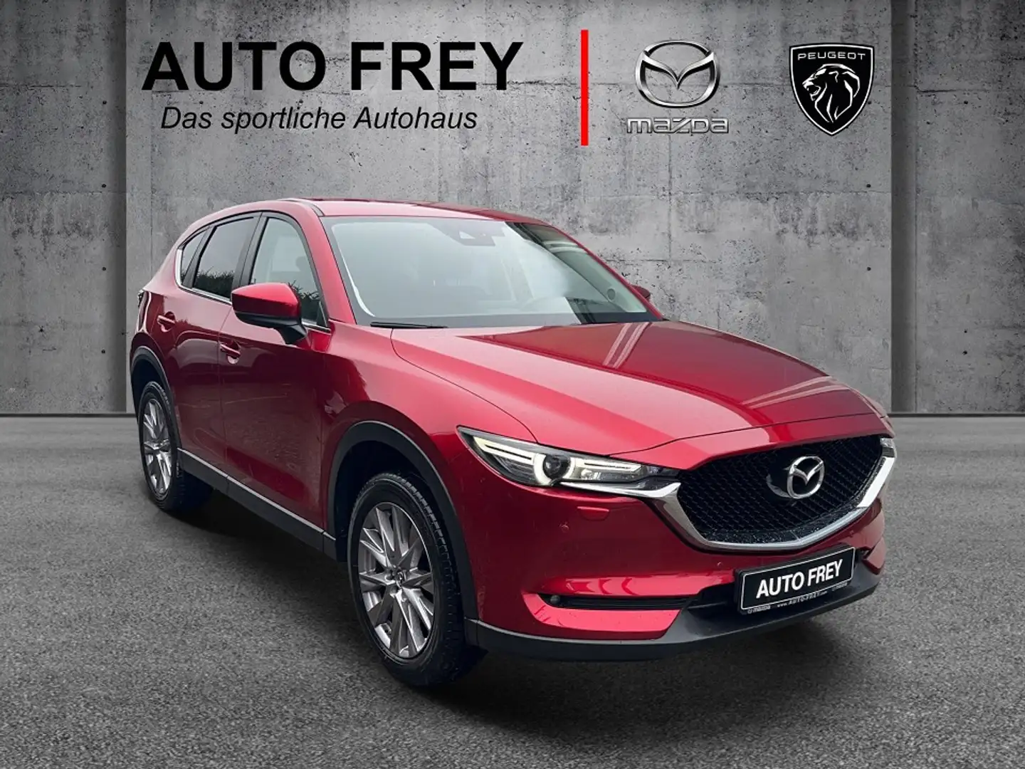 Mazda CX-5 Diesel Kangei, 1.Hand, Navi, 360Kamera Rot - 1